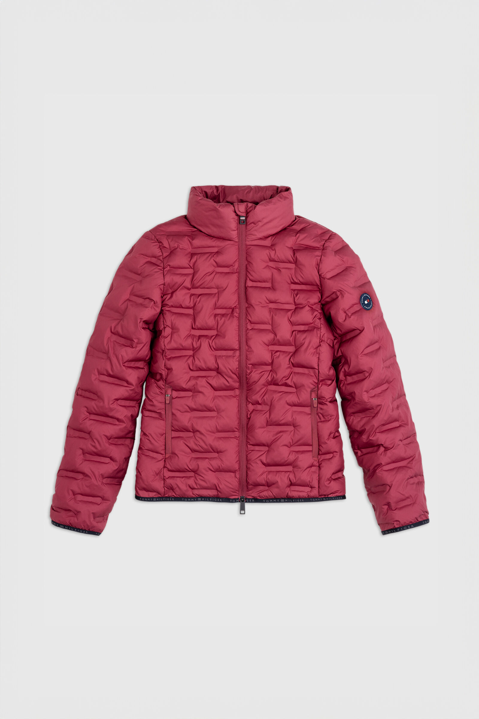 Womens red tommy hilfiger jacket cheap