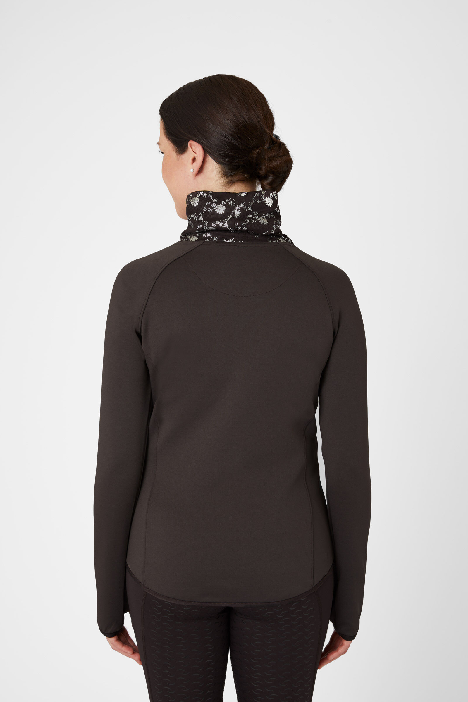 Horze Kaitlin Women s Functional Sweatshirt with Flower Collar horze.ie