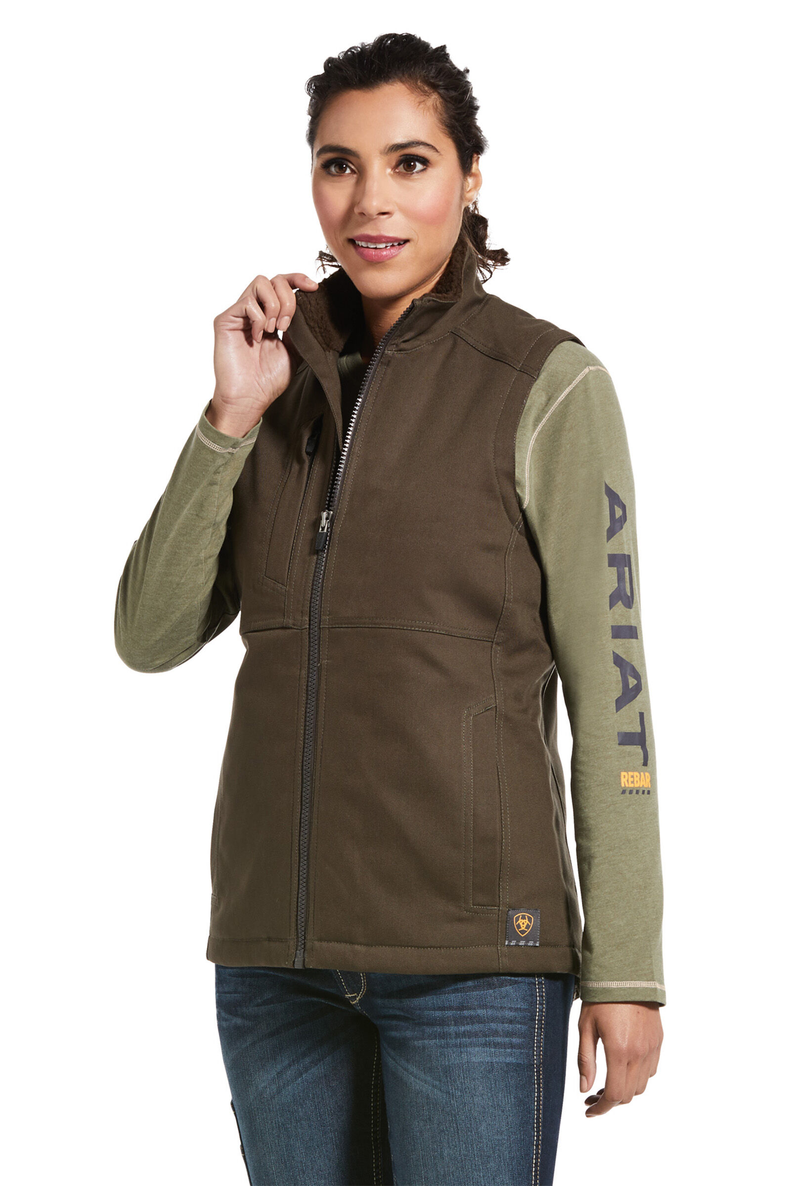 Ariat fleece vest cheap