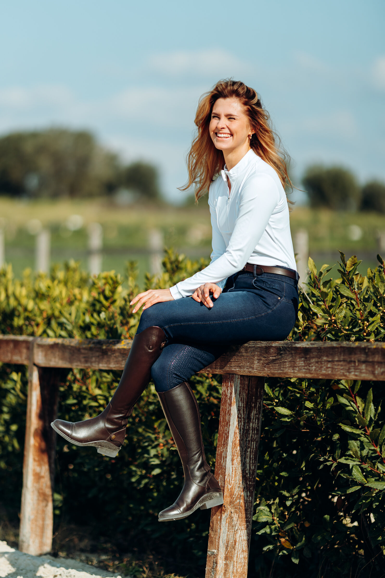 Horze Gen ve Women s Leather Tall Boots