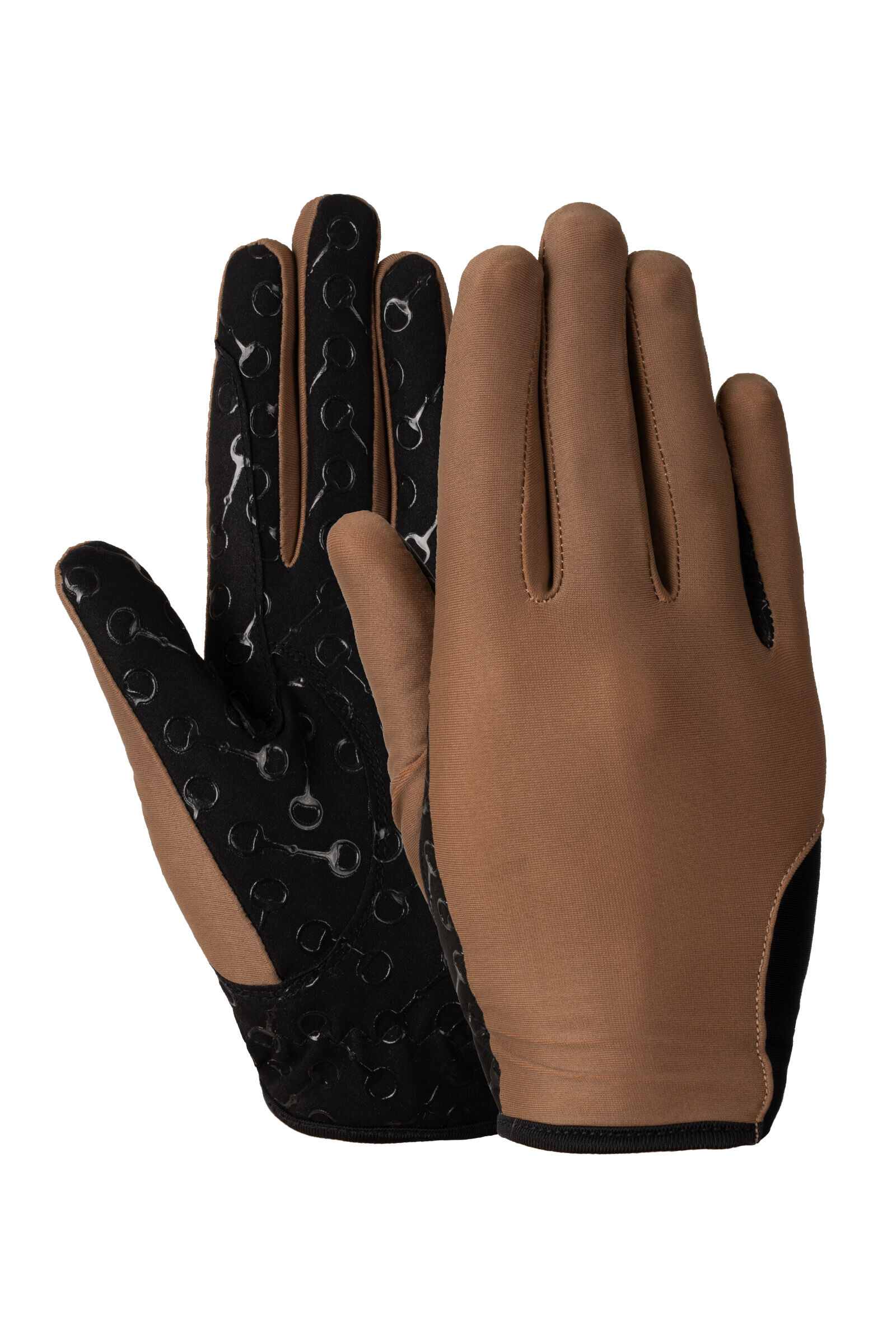 Horze Kids Riding Gloves with Silicone Palm Print horze.ie