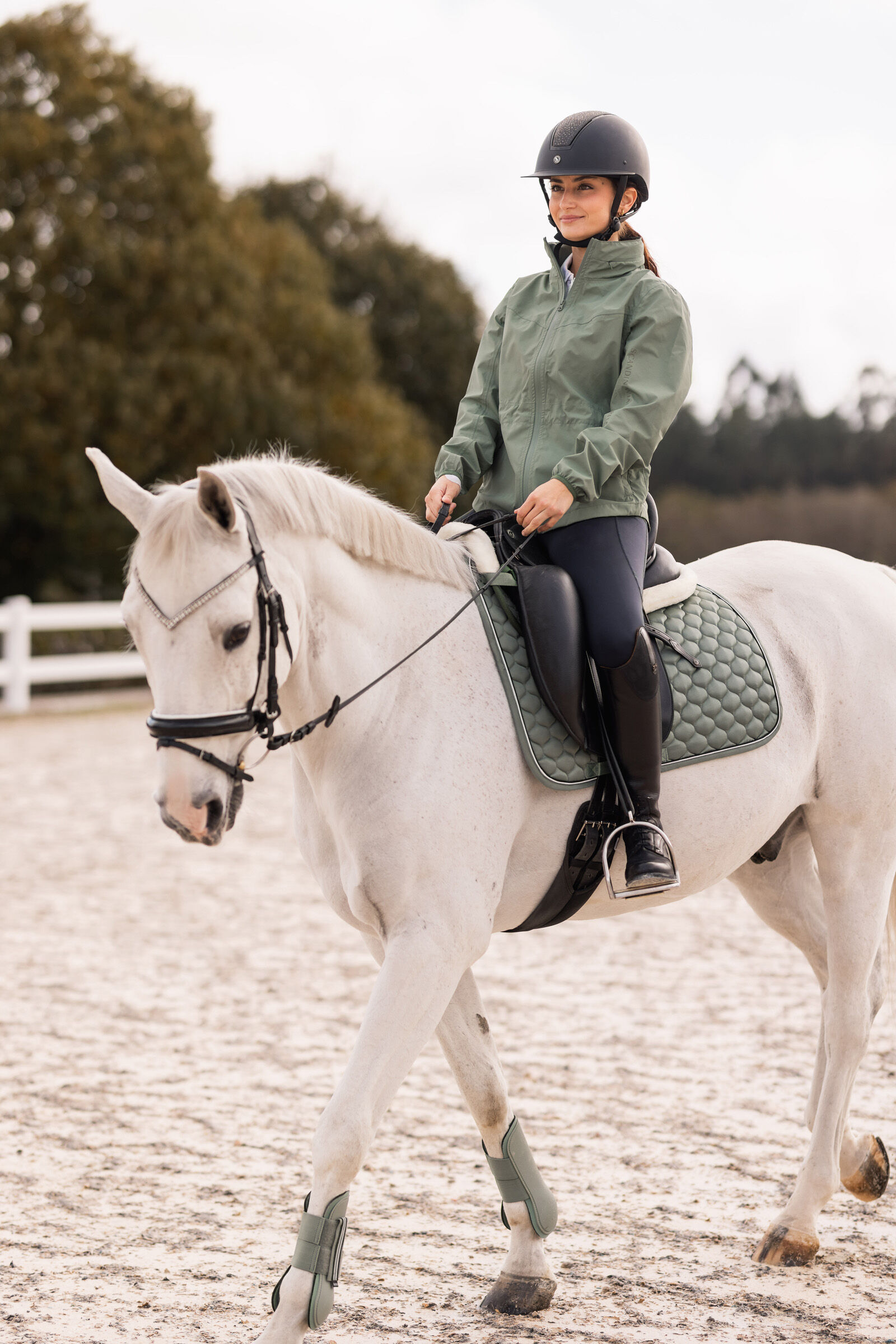 Waterproof riding jacket womens on sale