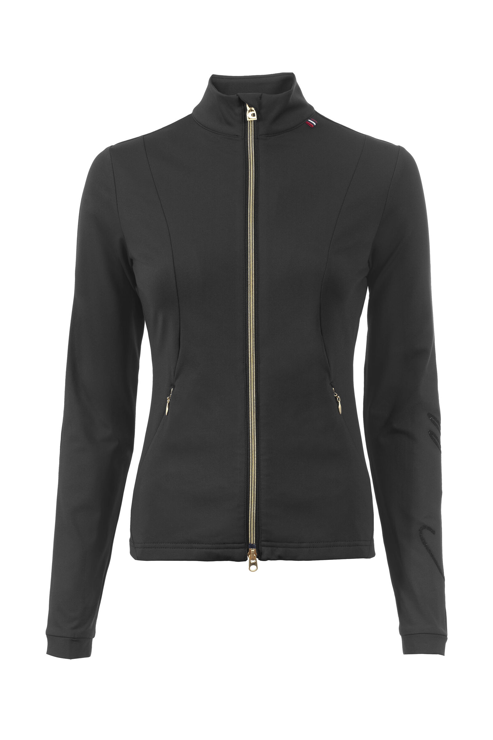 Collar windbreaker top