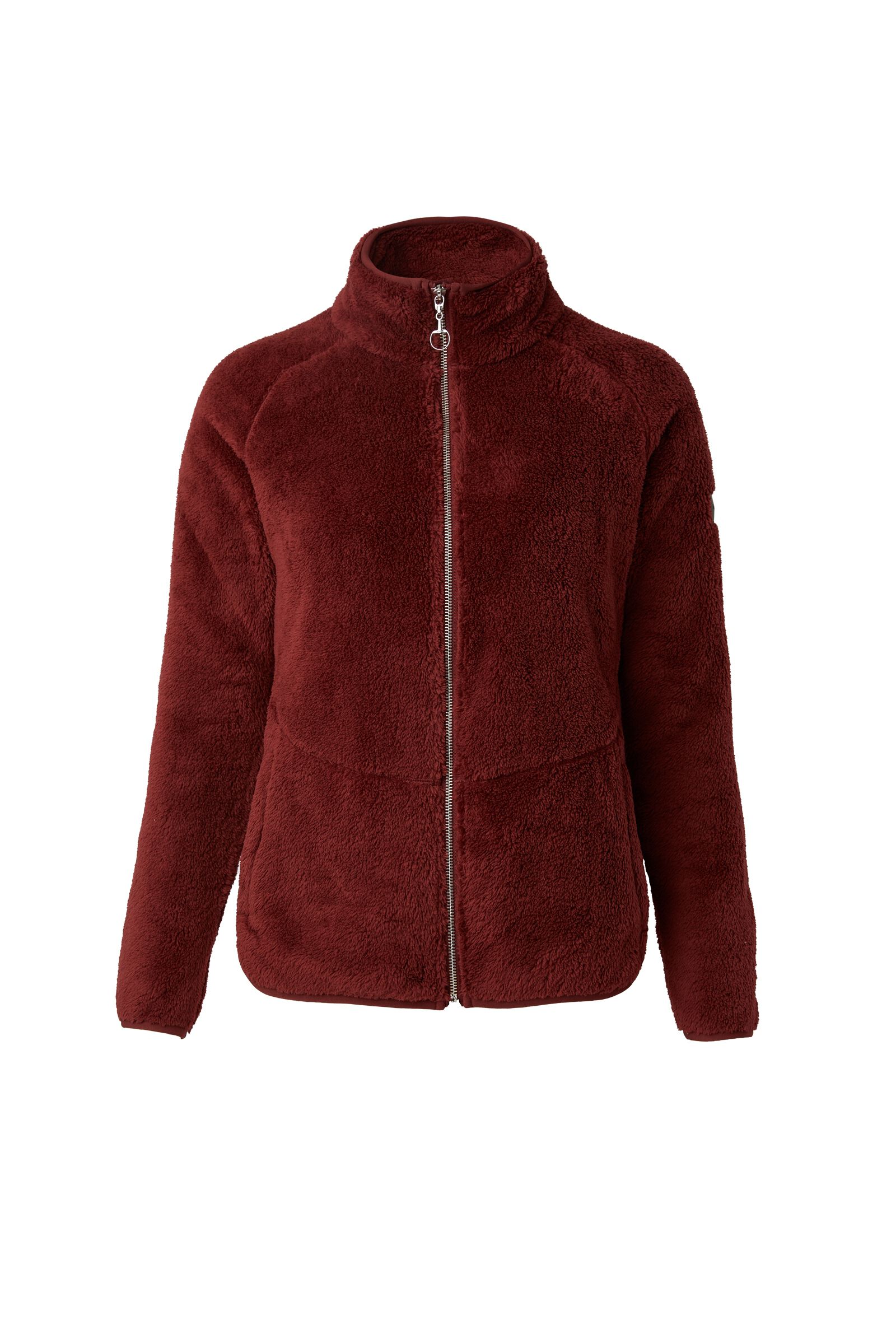 Women's teddy fleece jumper discount