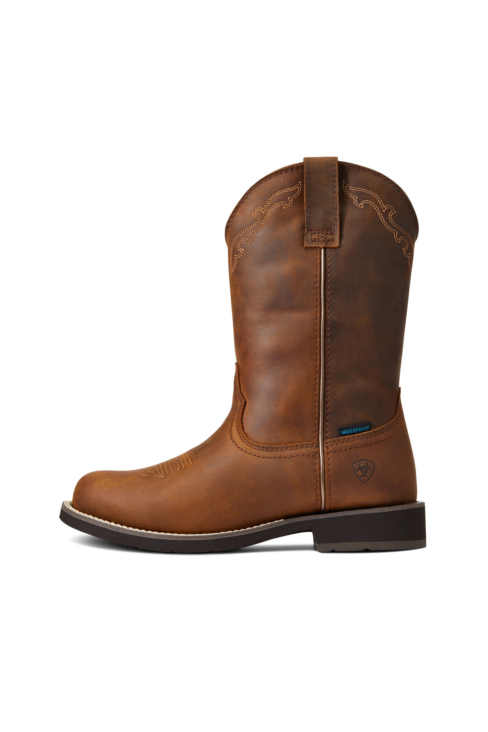 Womens round toe riding boots top