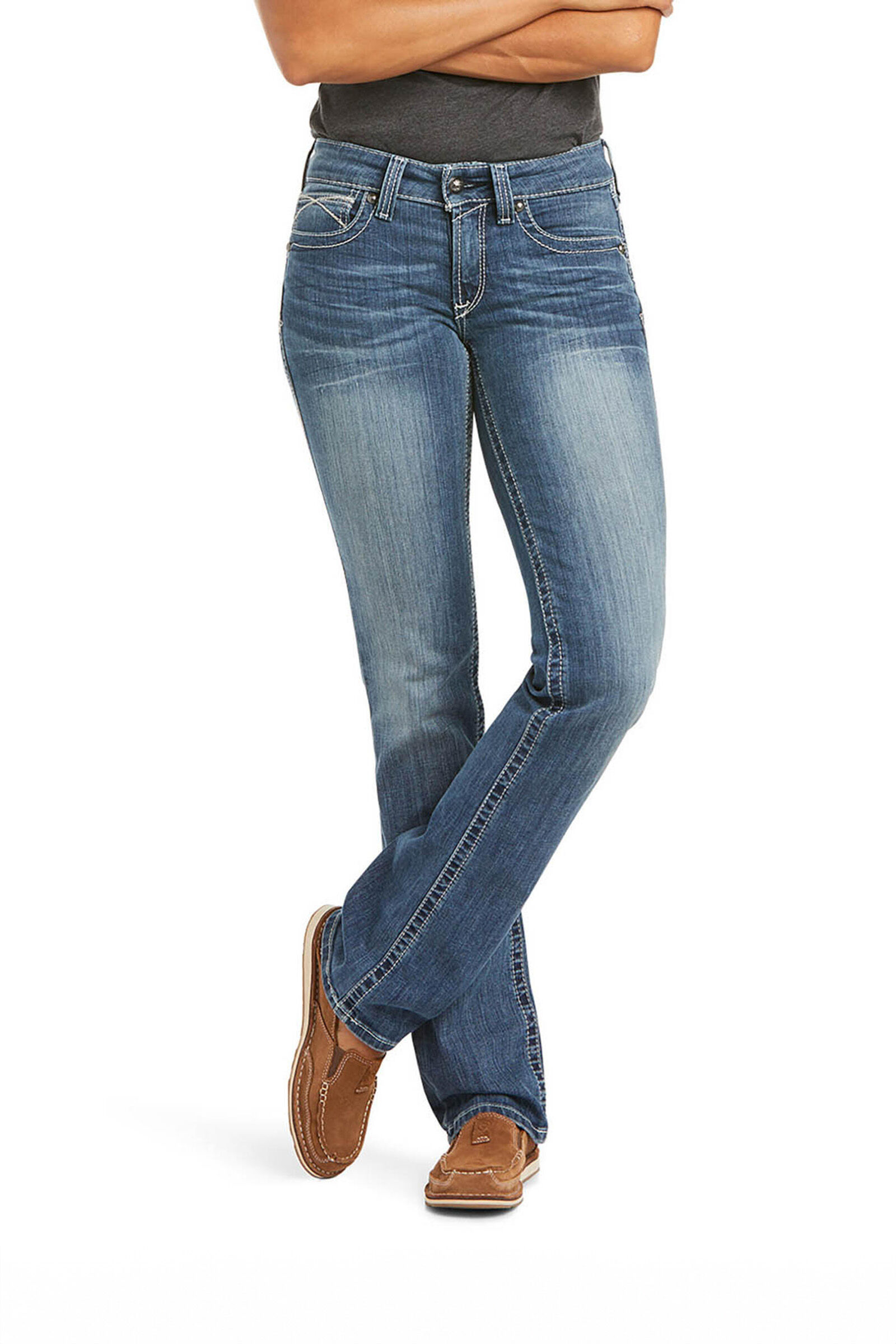 Ariat wide leg jeans cheap