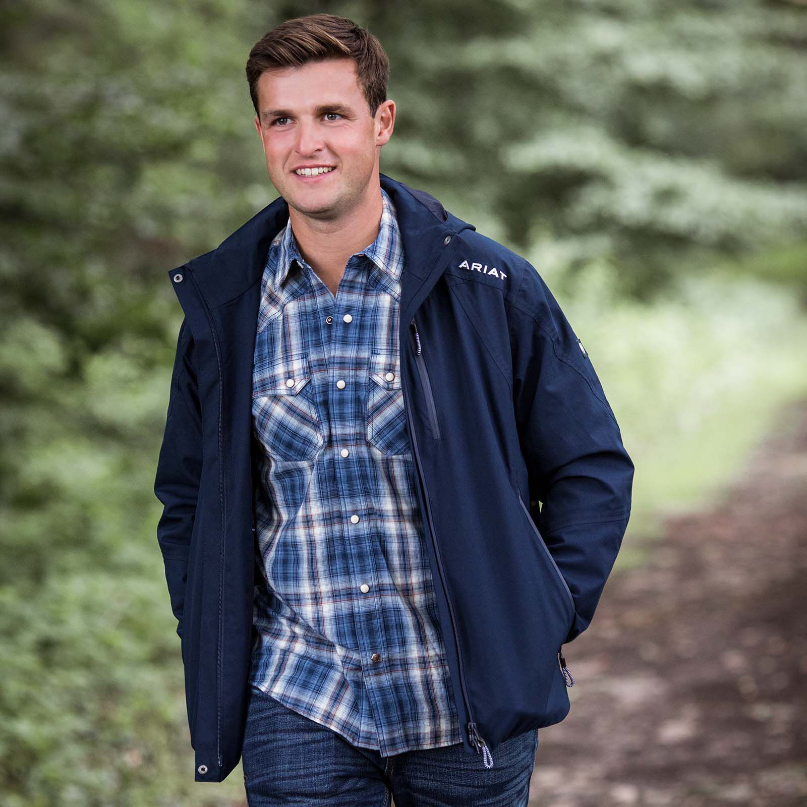Men's breathable rain jacket cheap
