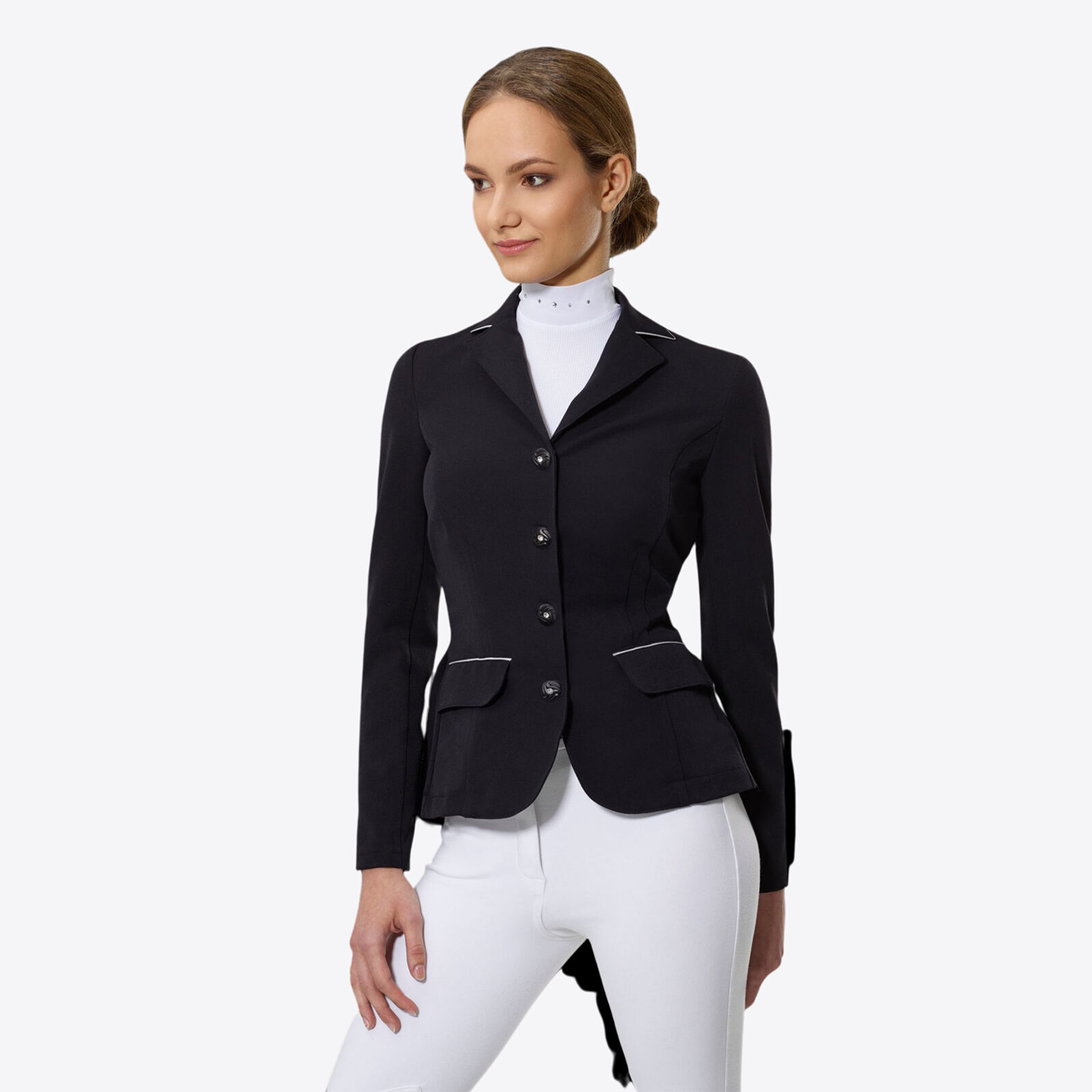 Cavalliera Riding Softshell Show Jacket Crystal Purity horze.ie