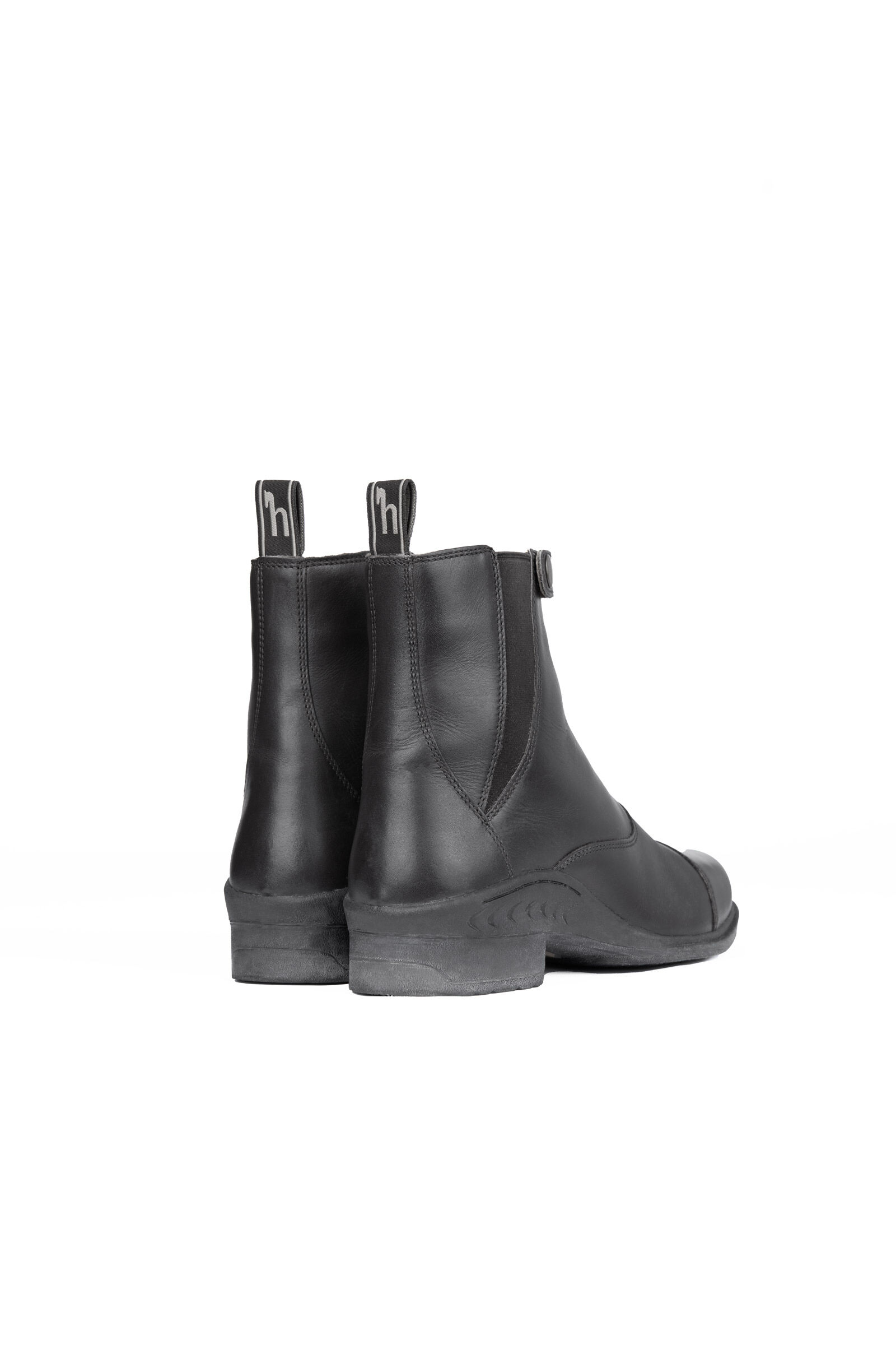 Horze Rose Leather Jodphur Boots with Front Zipper horze.ie