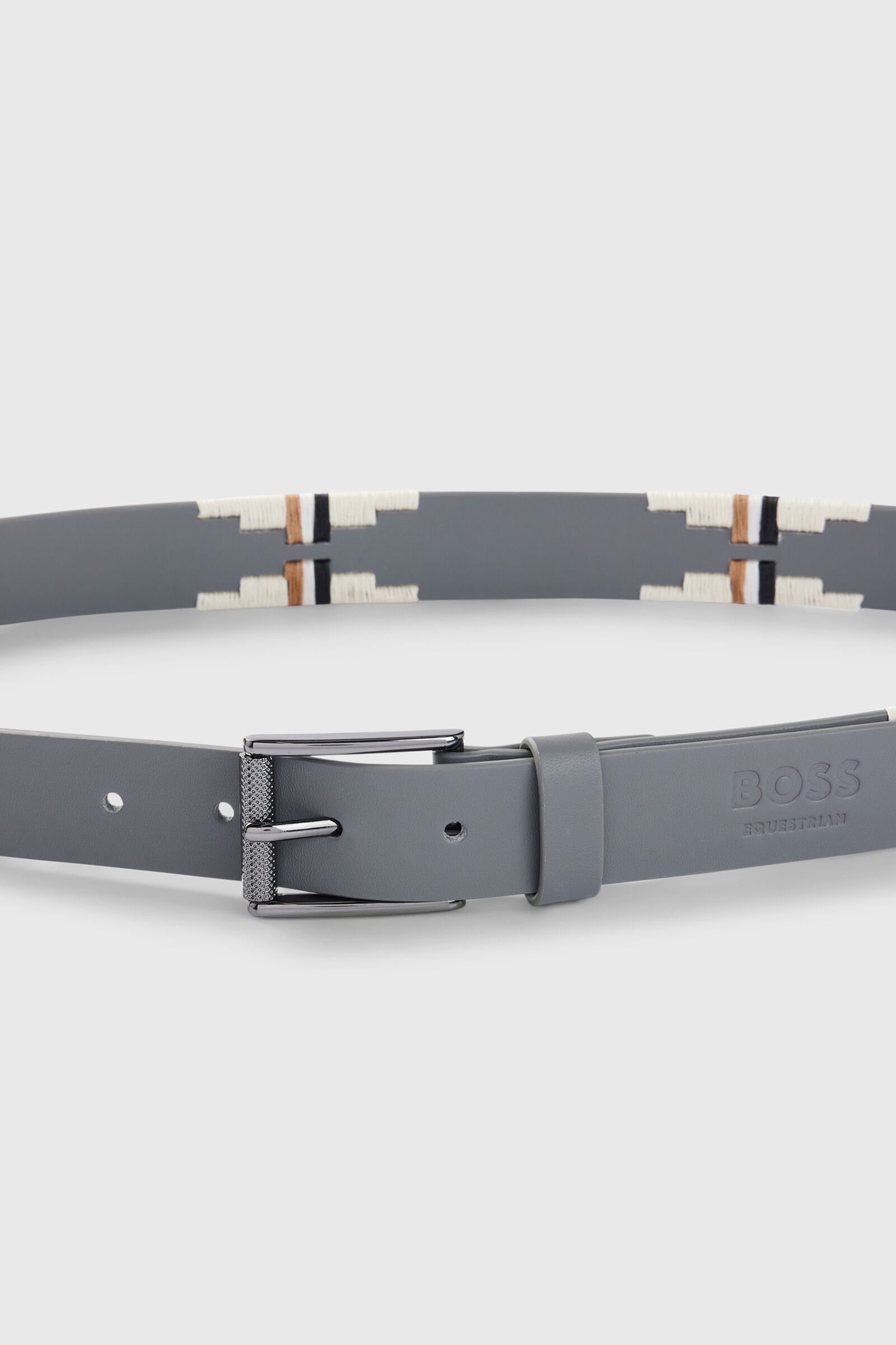 Boss reming reversible leather belt 2025