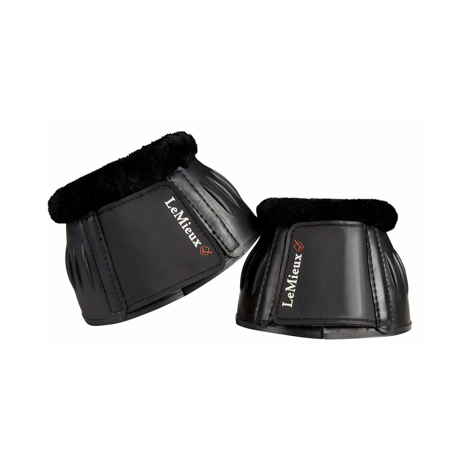 LeMieux Rubber Bell Boots with Fleece horze.ie