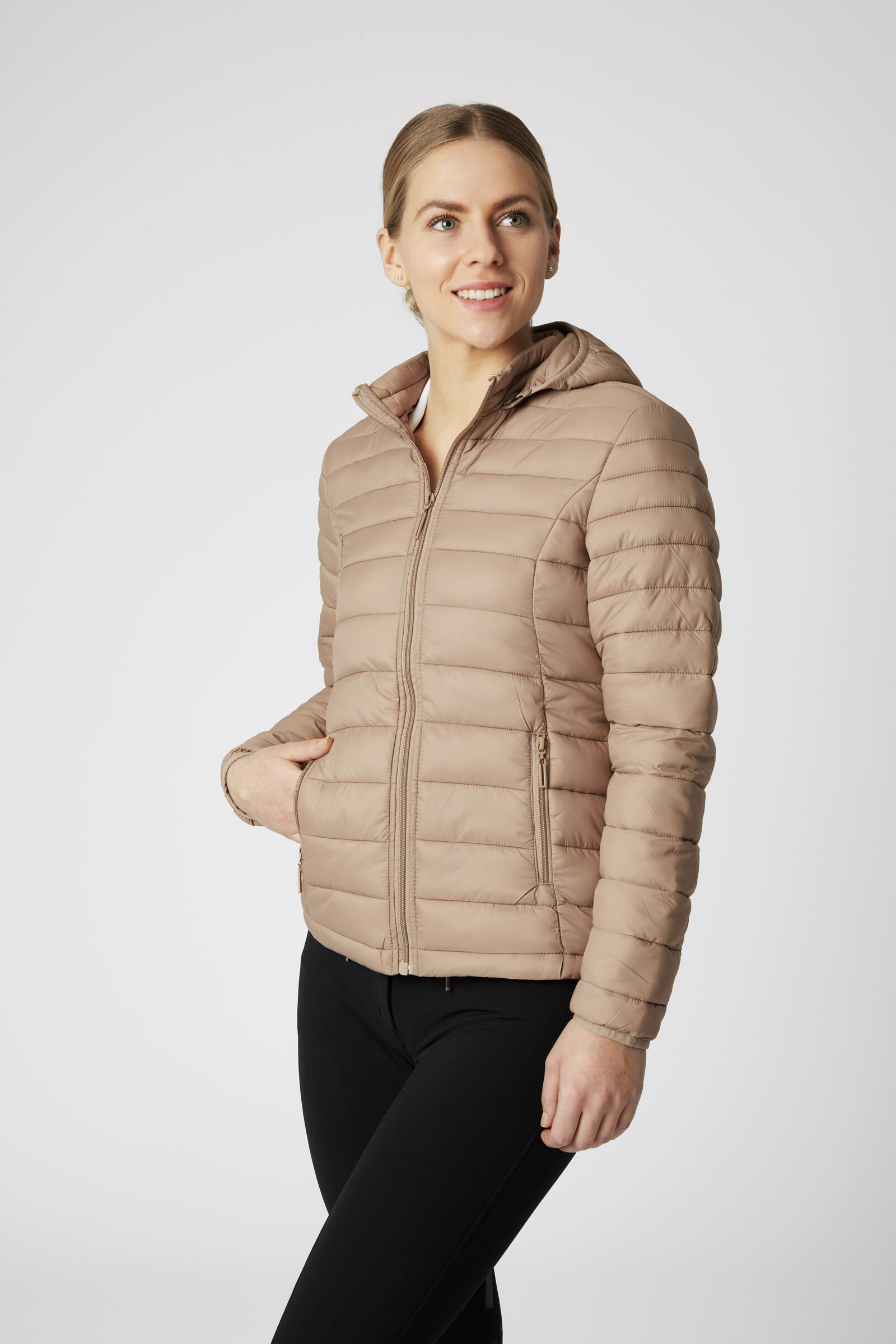 Horze Women s Light Padded Riding Jacket with Hood