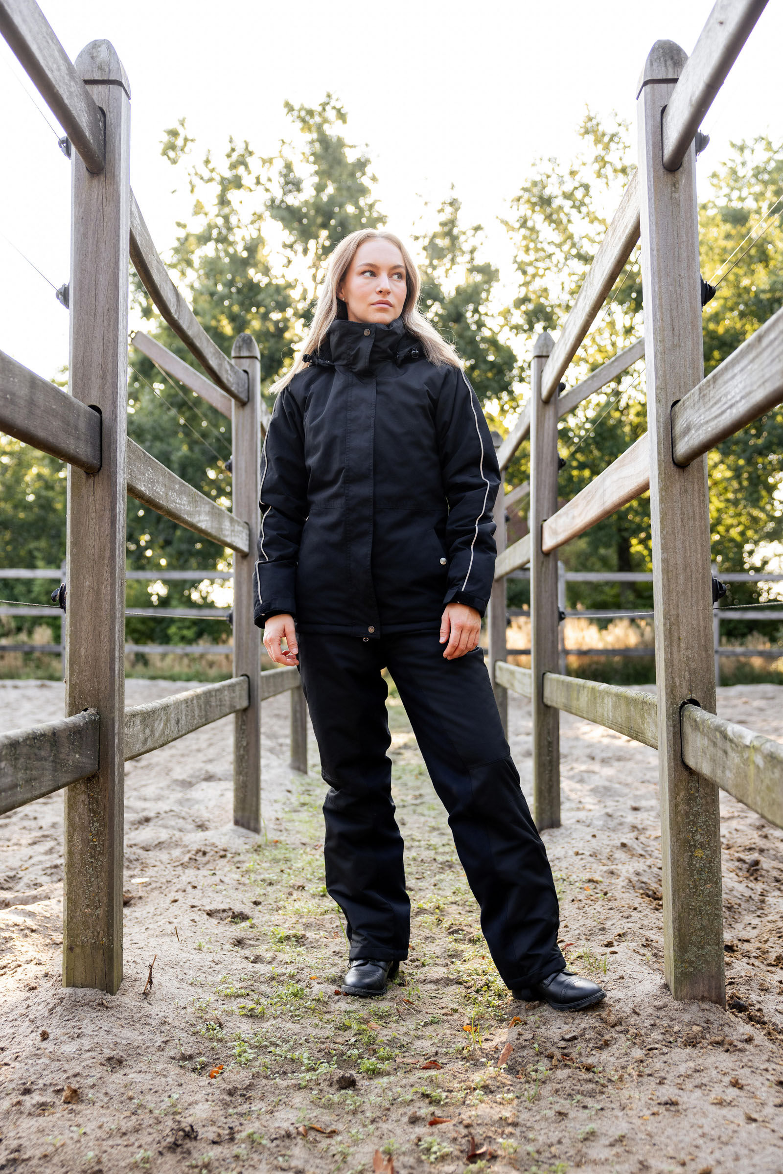 Women's winter riding jacket top