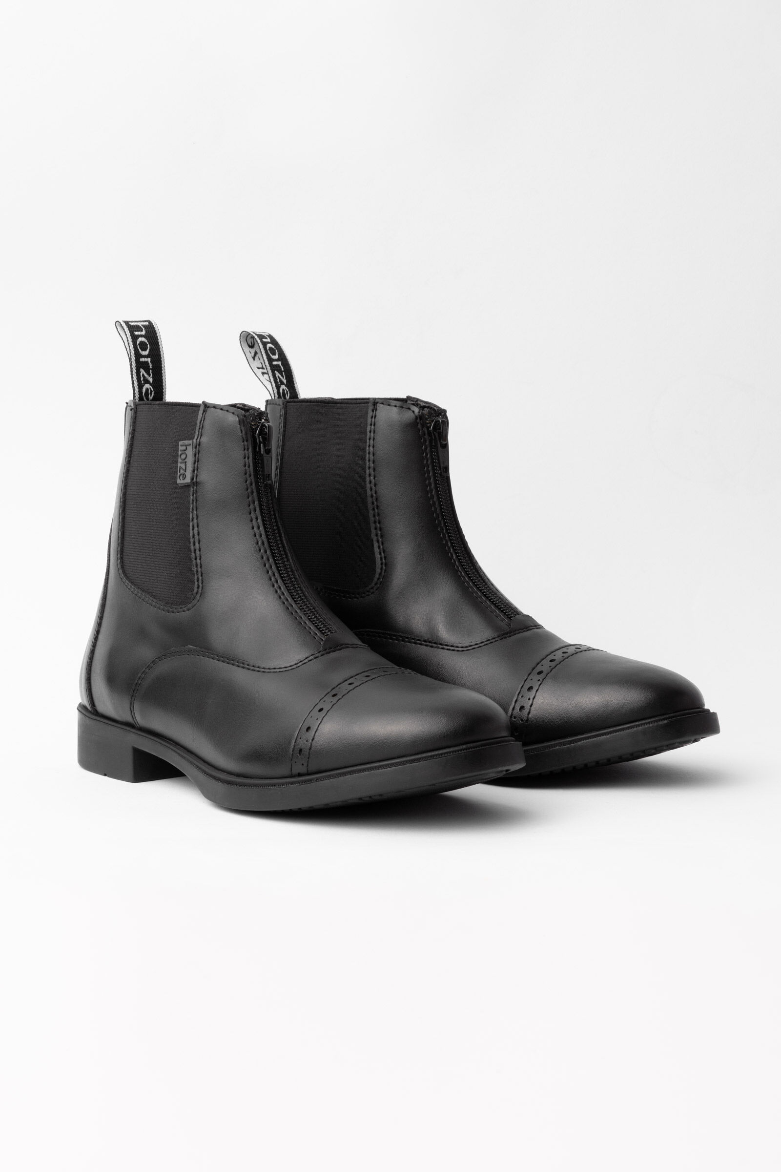 Zip jodhpur boots top