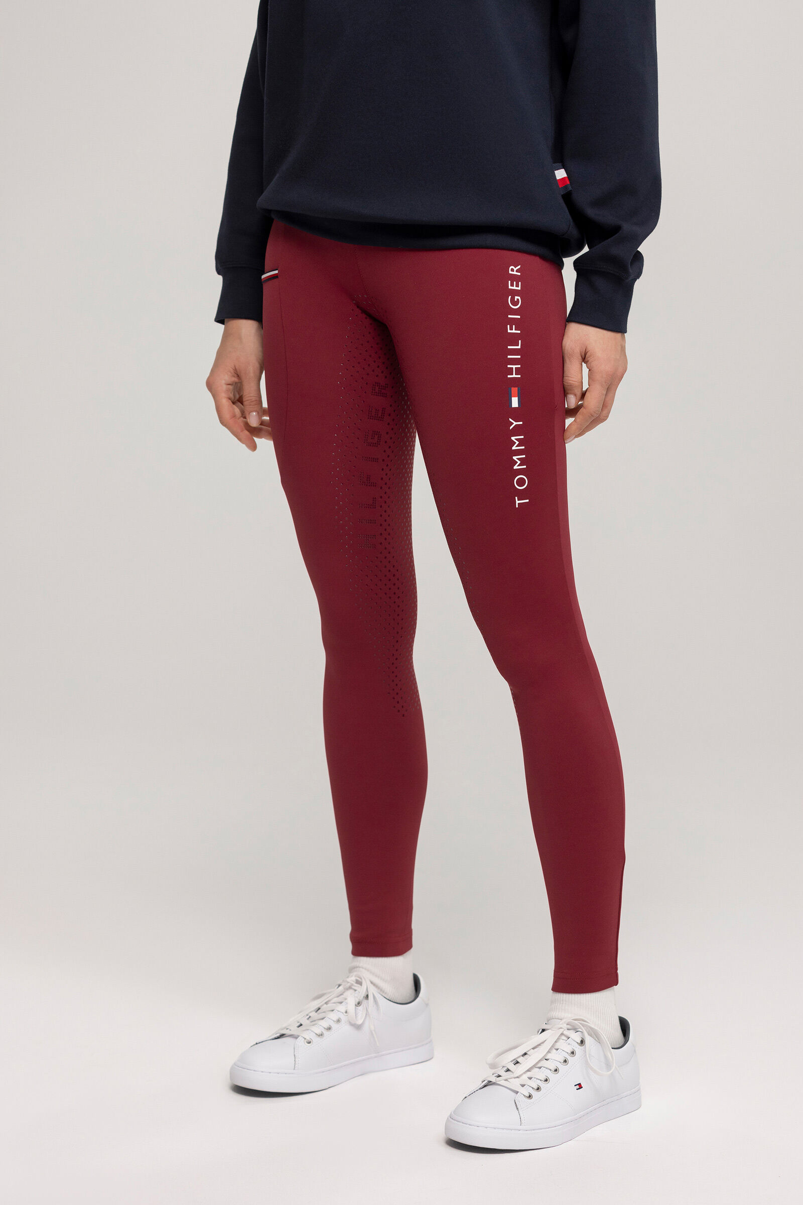 Tommy Hilfiger Equestrian Elmira Women s Winter Full Grip Leggings