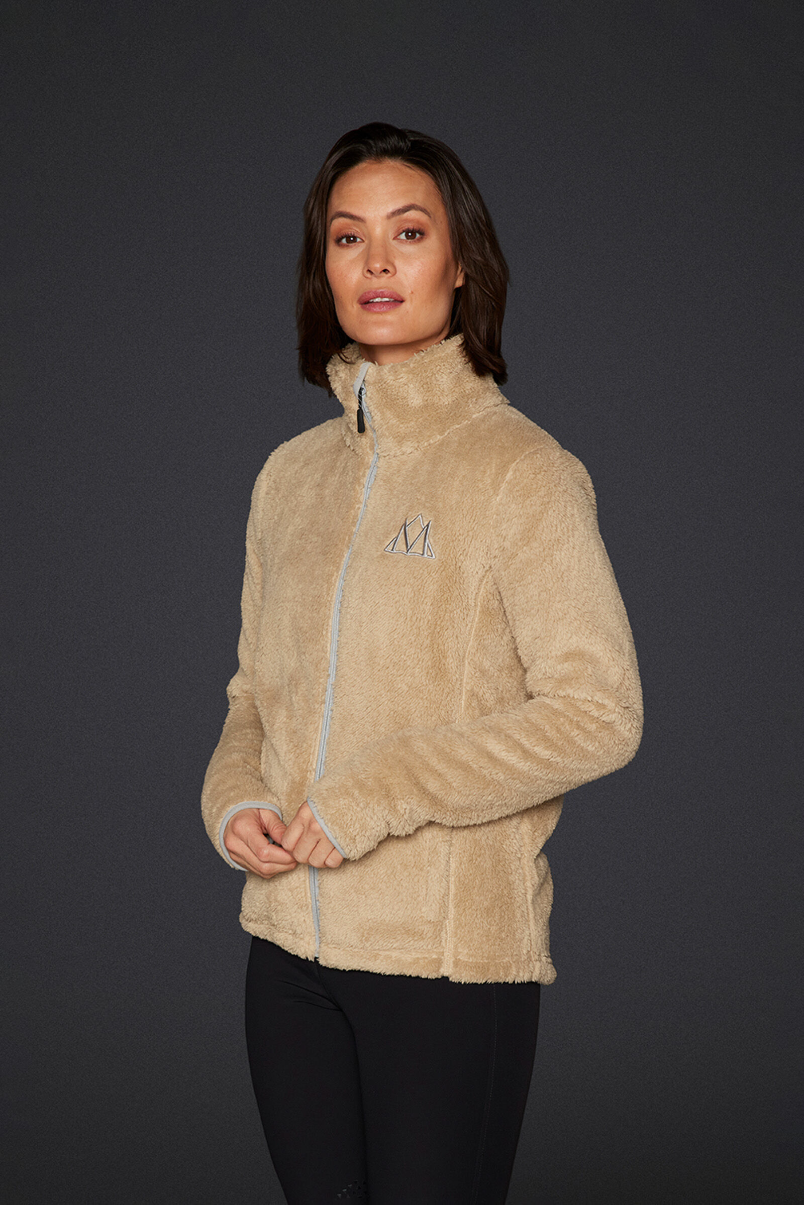 Women's polo fleece jacket 2025