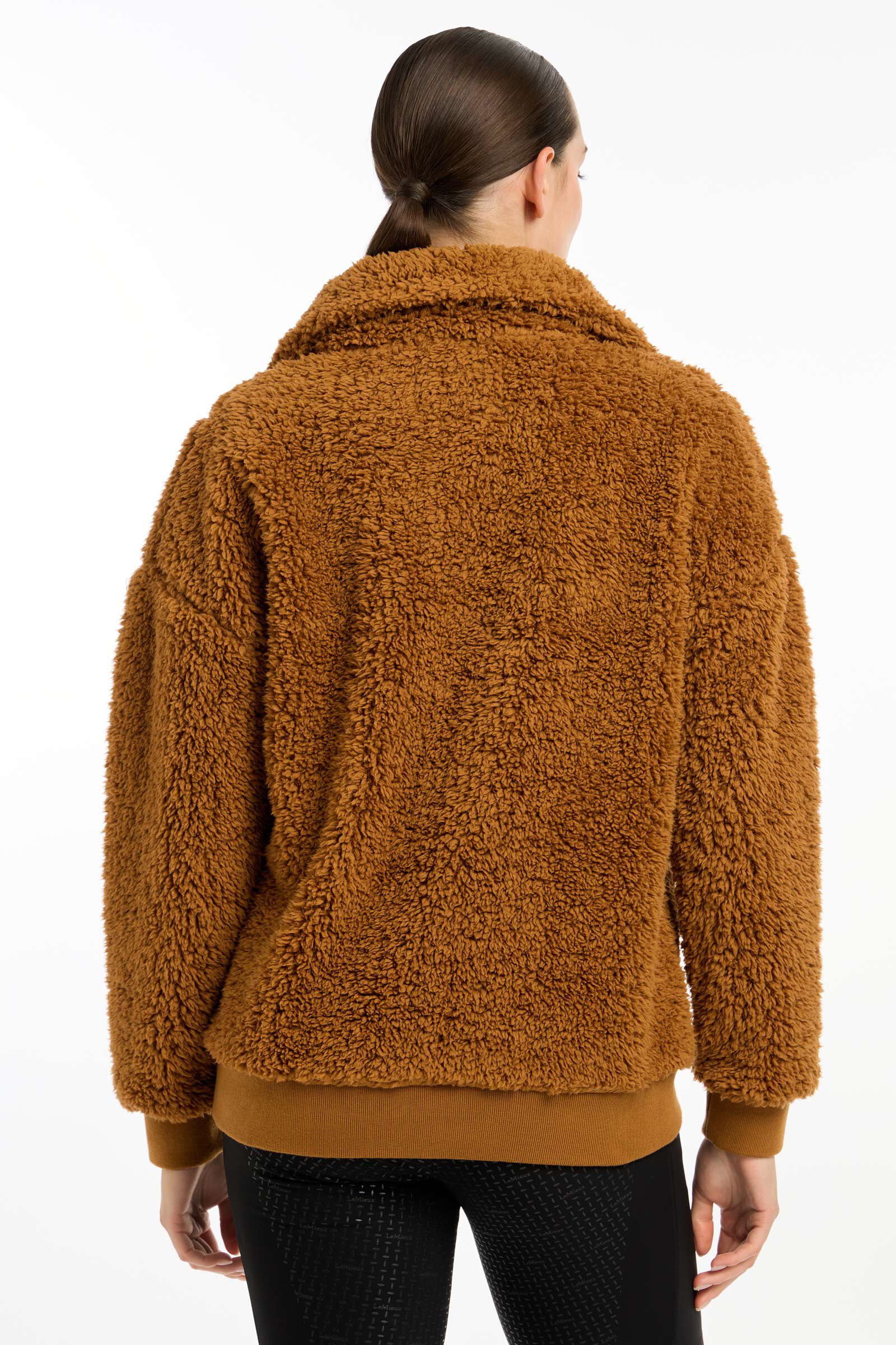 Womens teddy bear fleece top