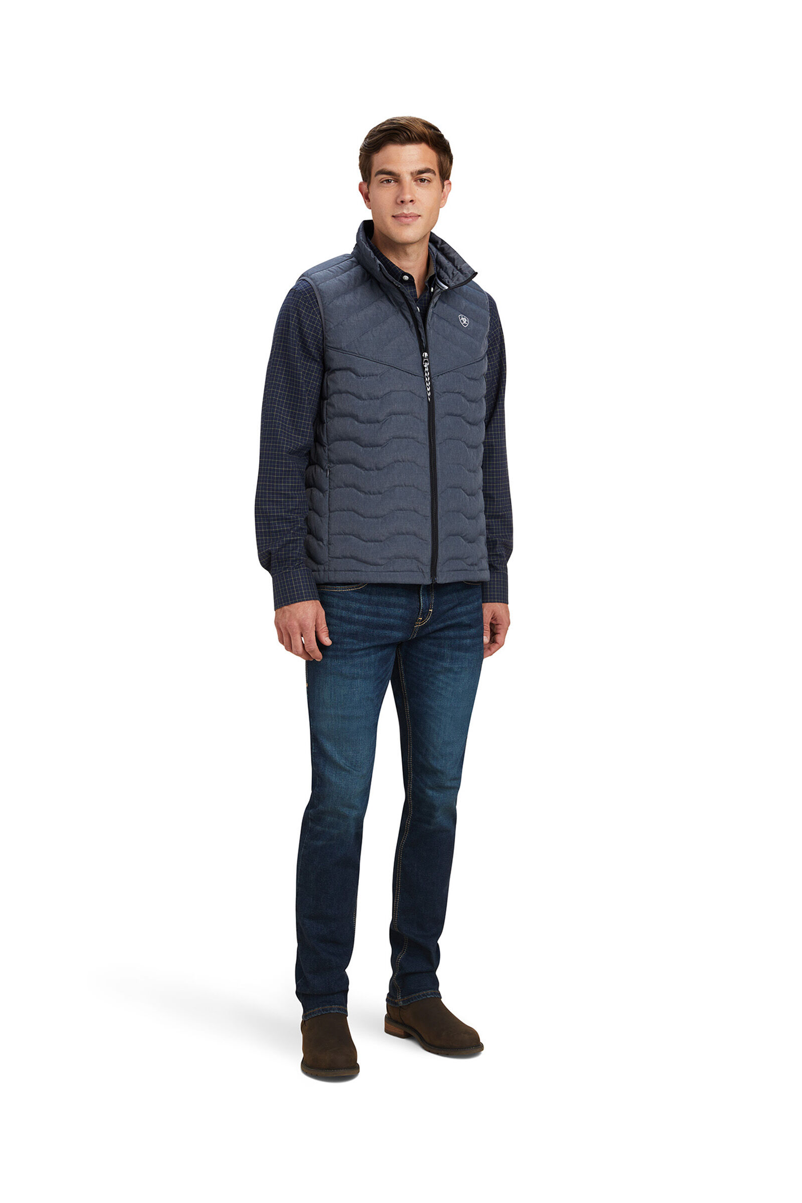 Ariat ideal down vest top