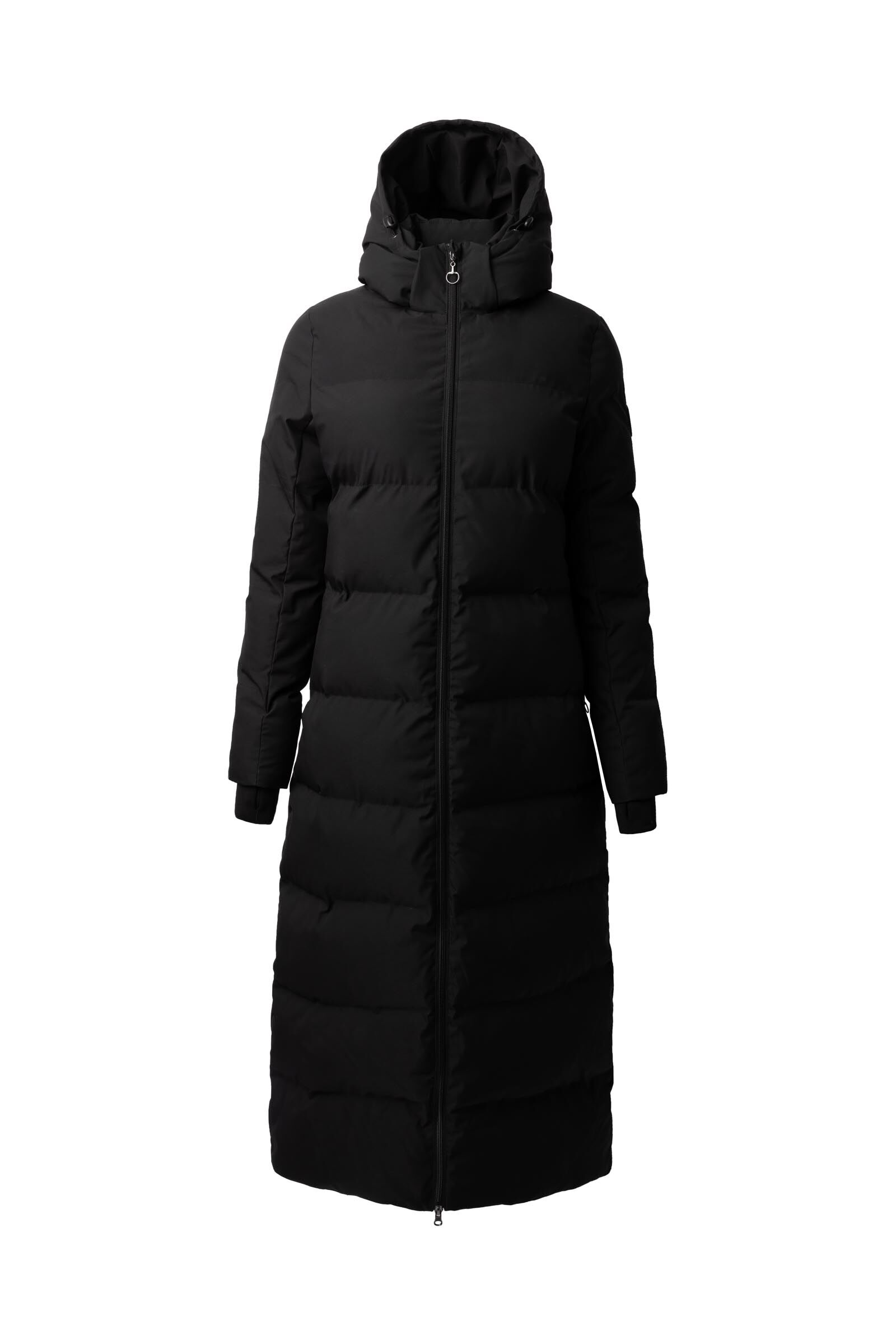 Long padded riding coat hot sale