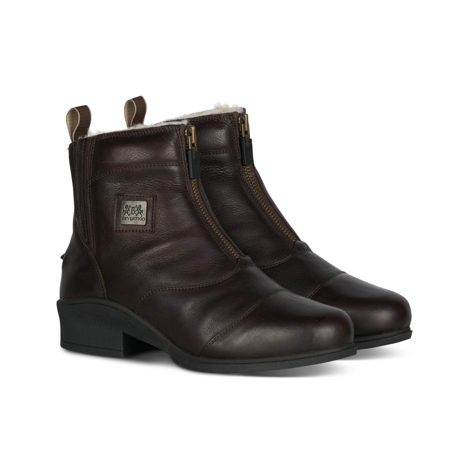 Fur lined jodhpur best sale boots