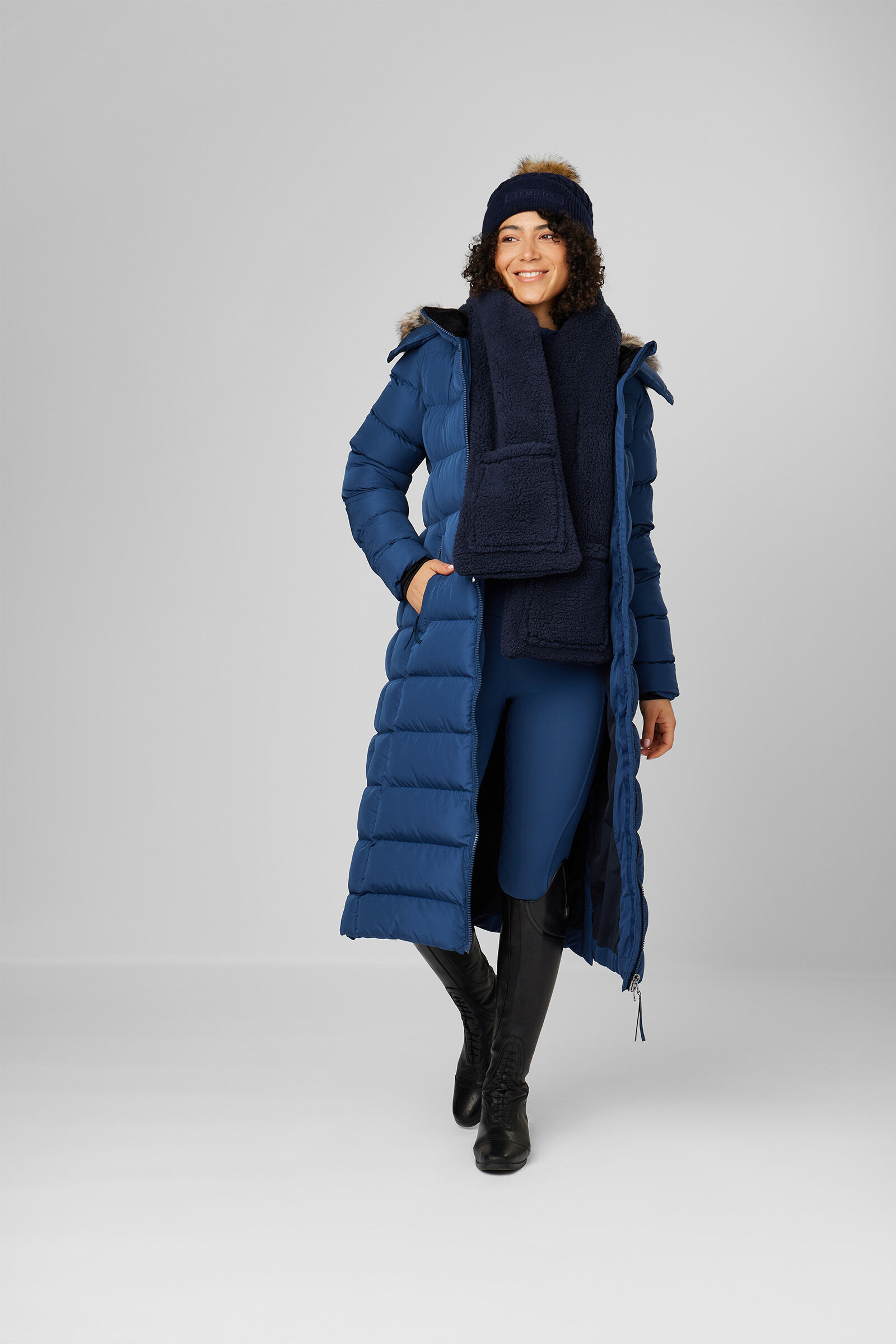 Longline winter coat hot sale
