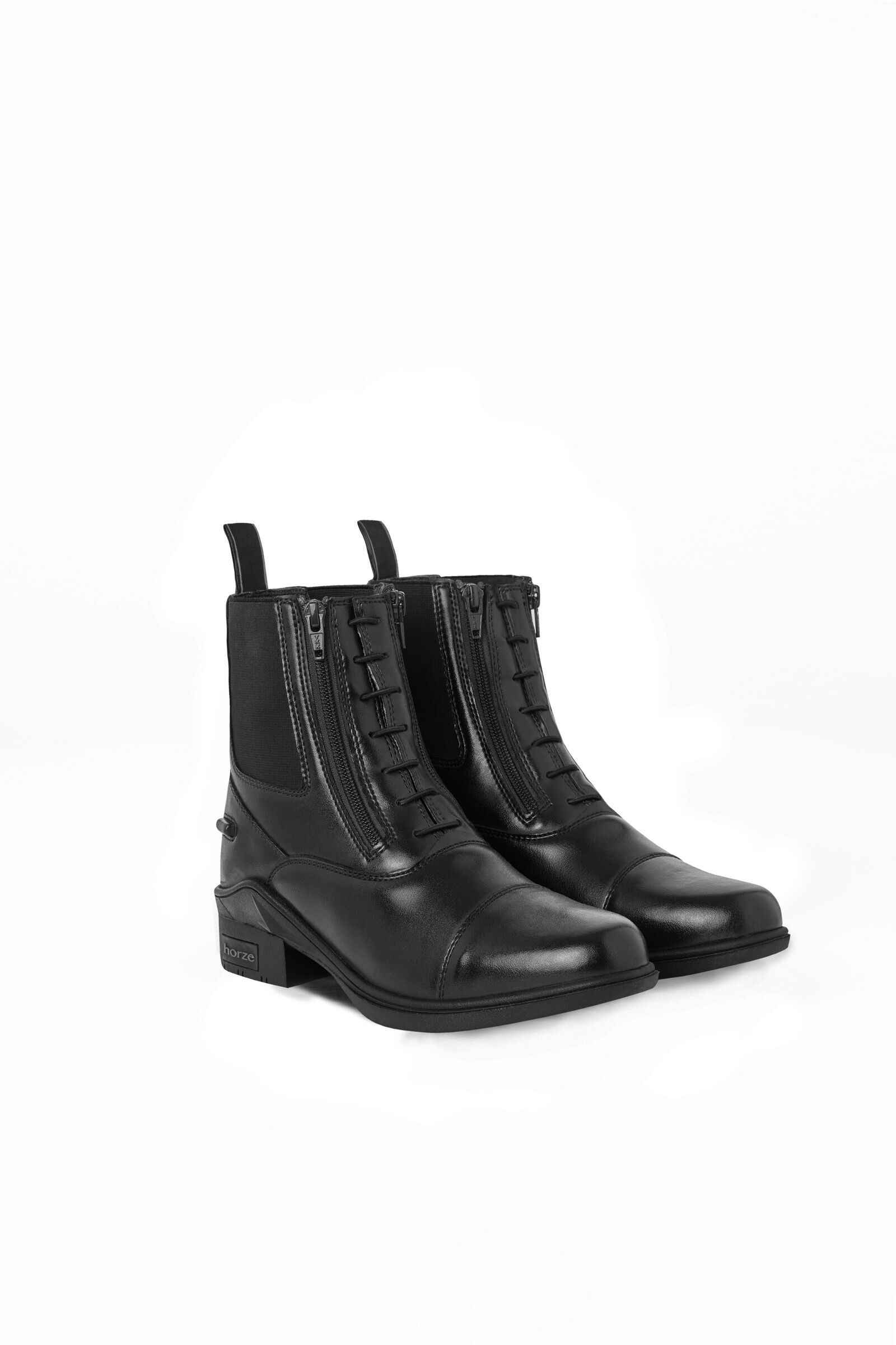 Women's double zipper boots cheap