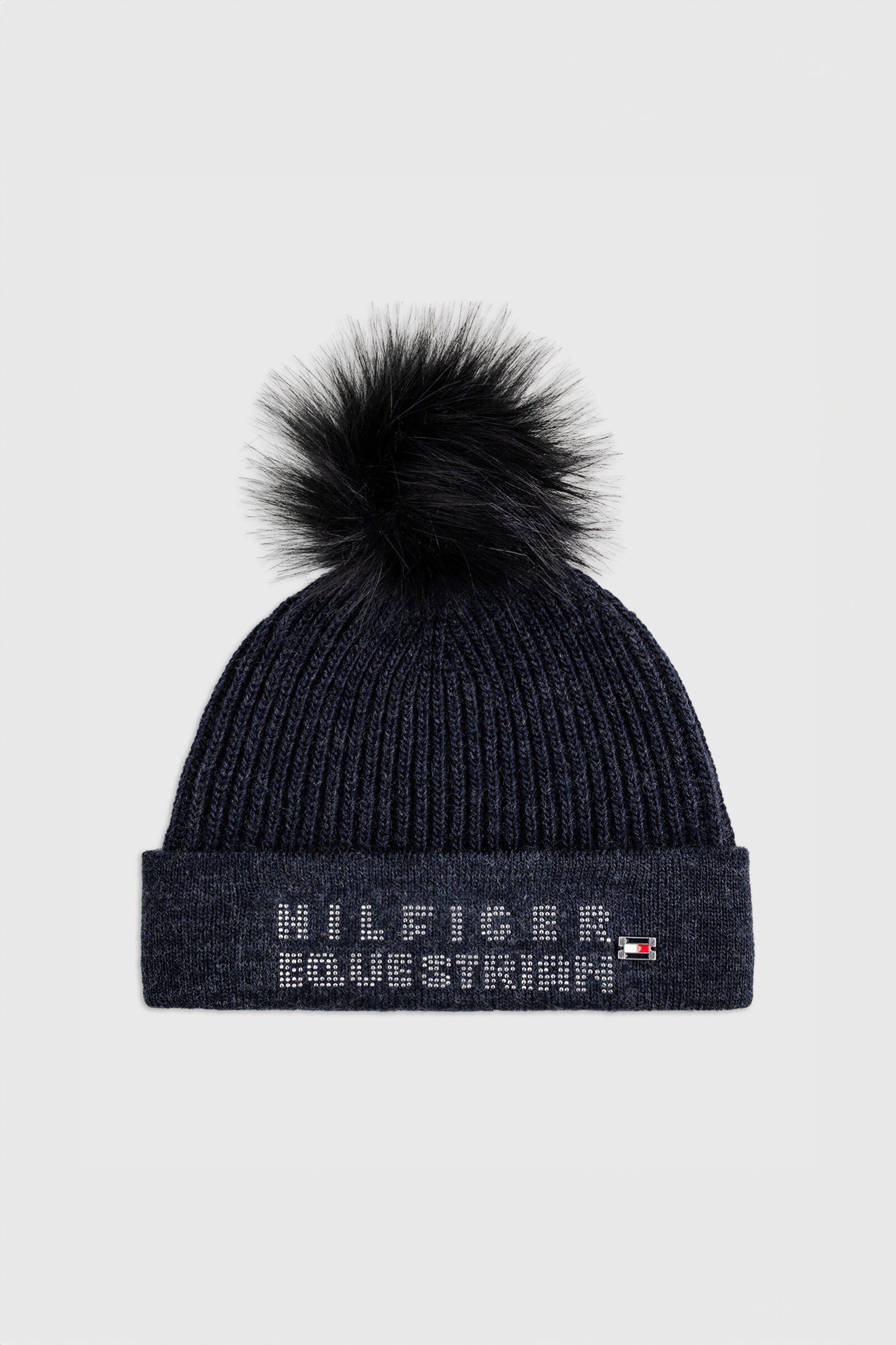 Tommy Hilfiger Equestrian Ottawa Women s Pompom Beanie horze.ie