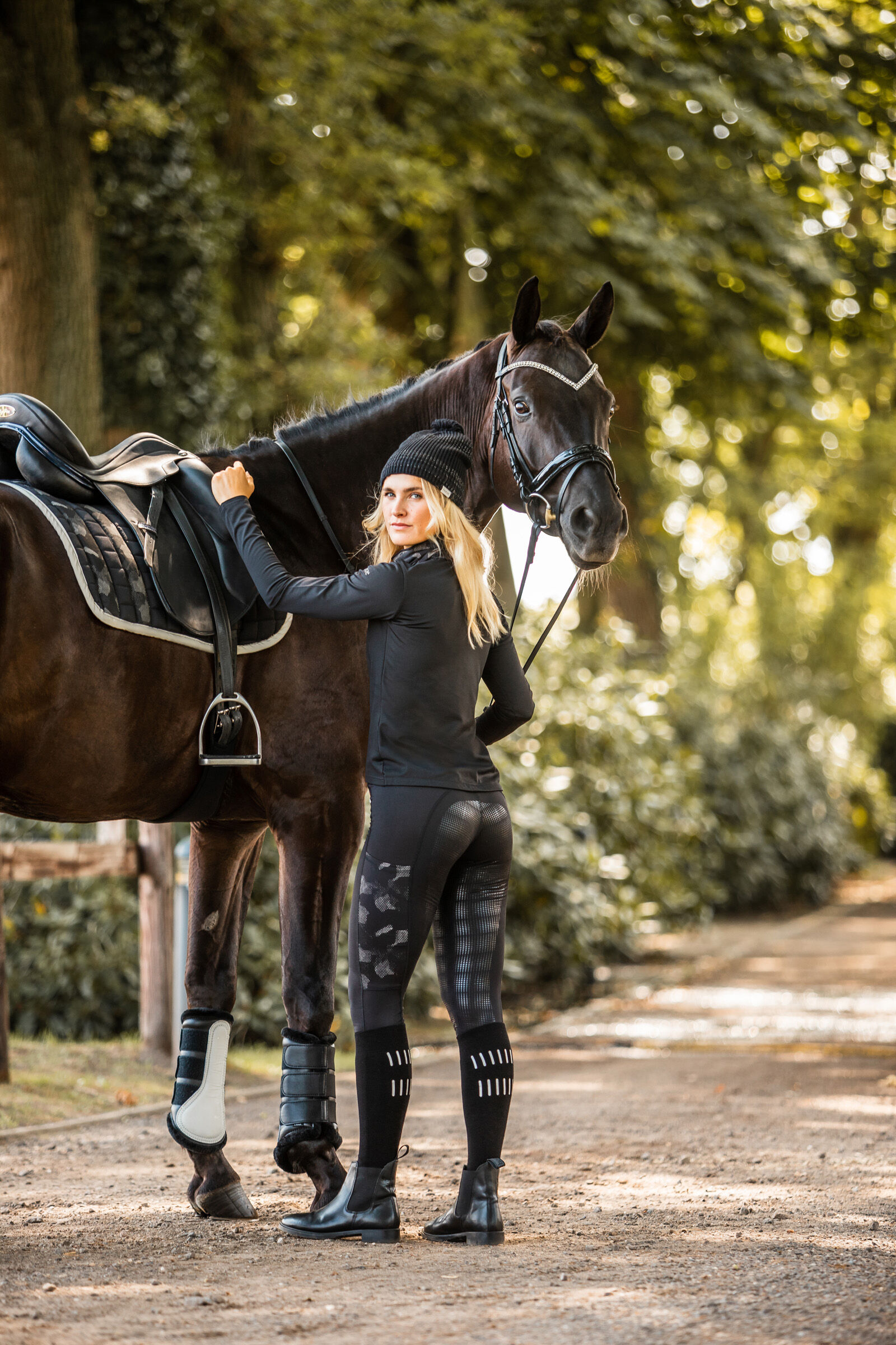 Horze Luminox Women s Reflective Full Seat Riding Tights horze.ie