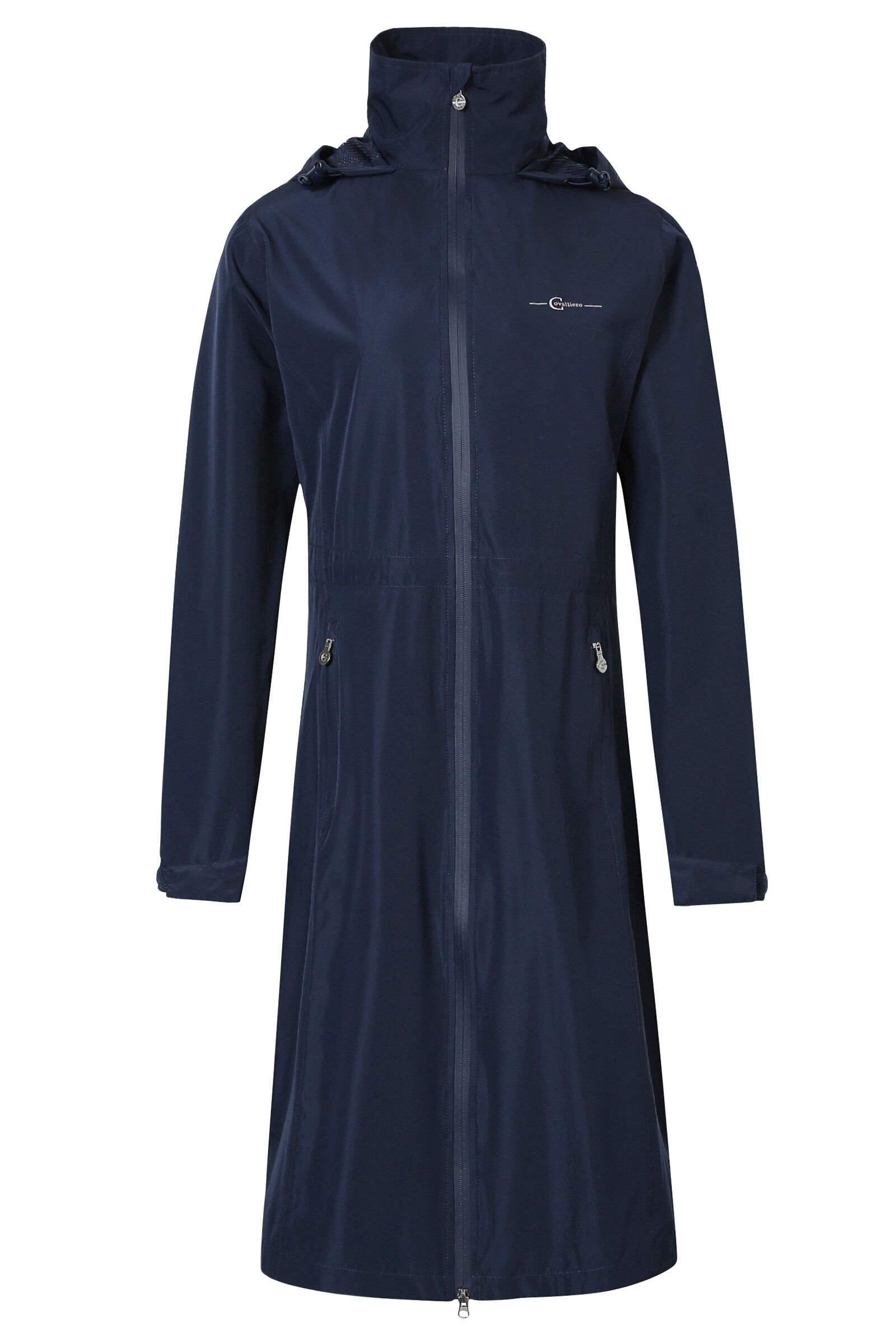 Cobalt blue raincoat shop