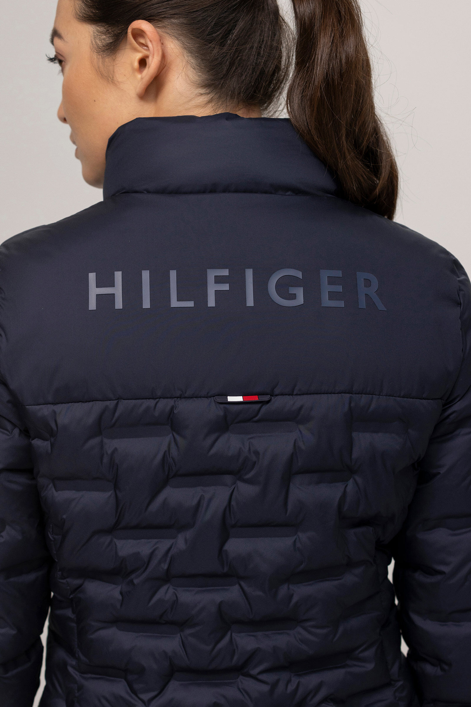 Women's tommy puffer jacket top