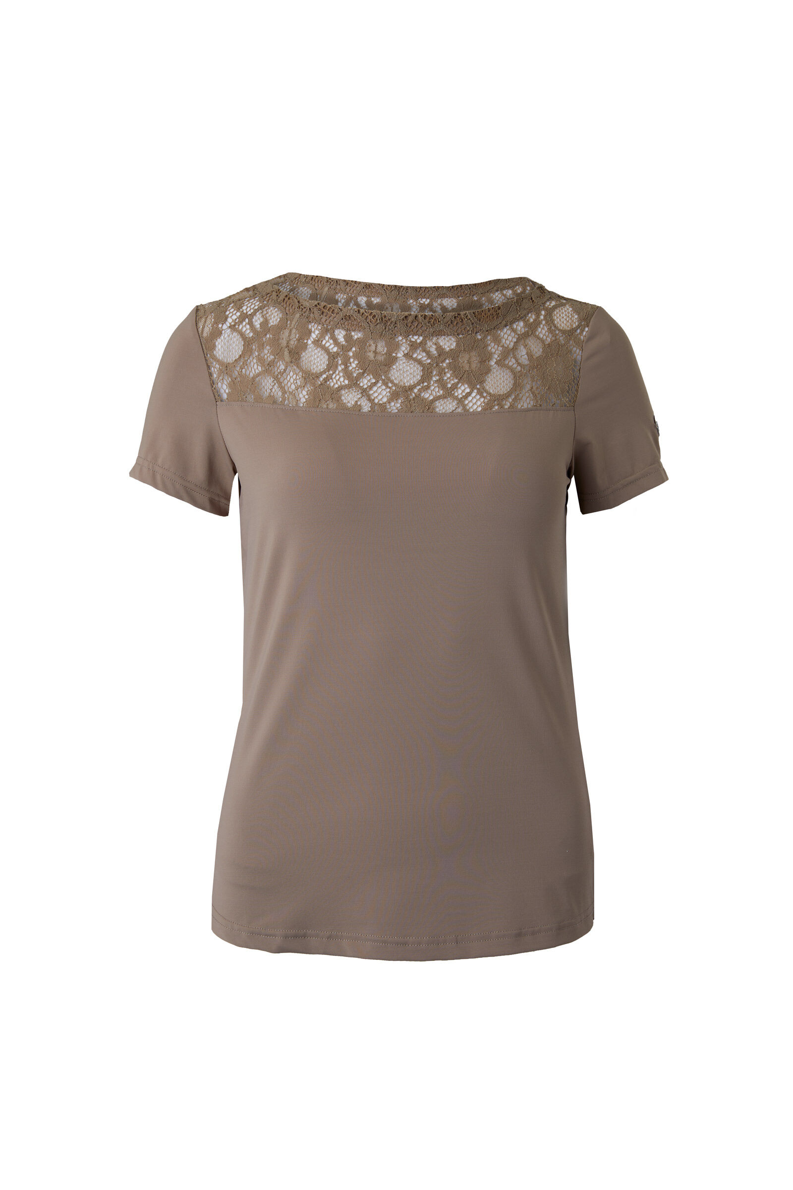Shirtje met sale kant