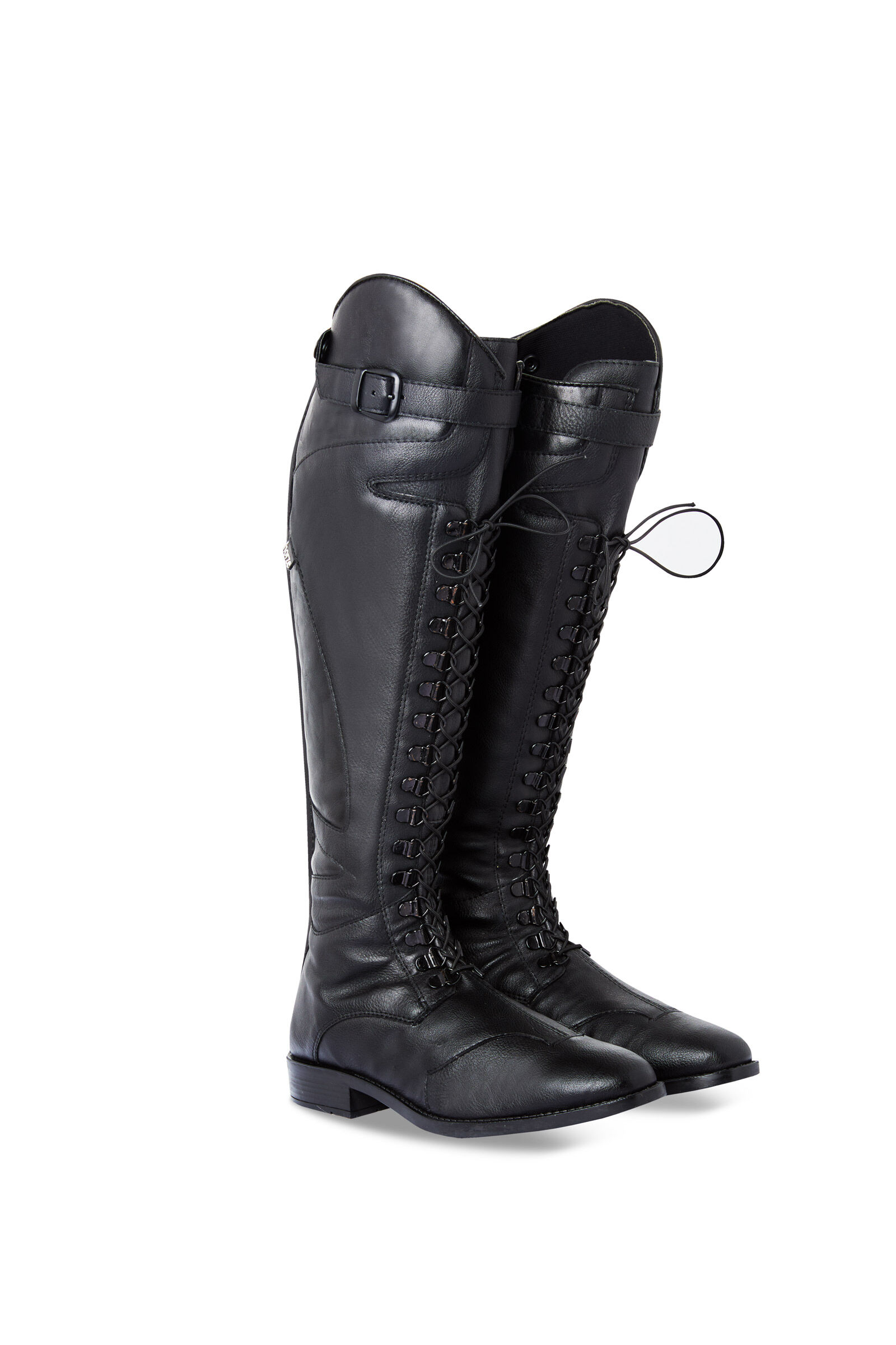 Rider boots top with belt attached