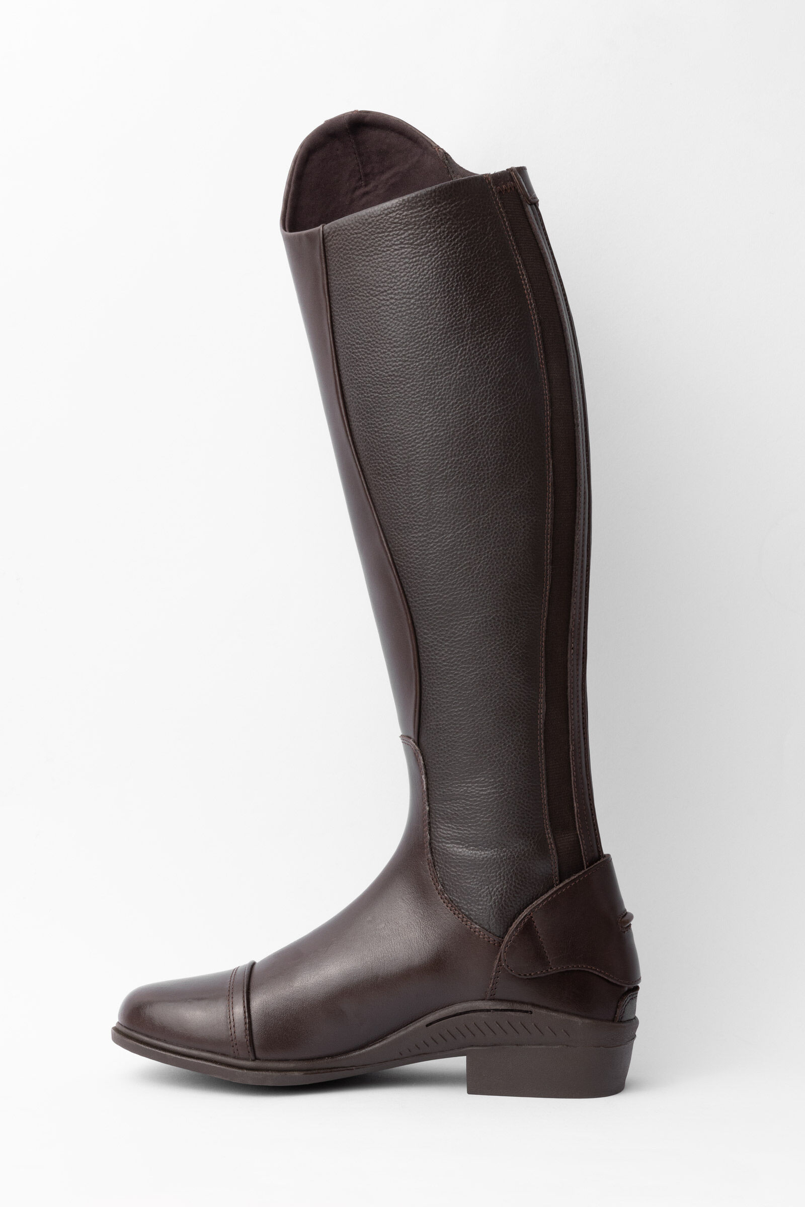 Womens tall brown leather boots best sale