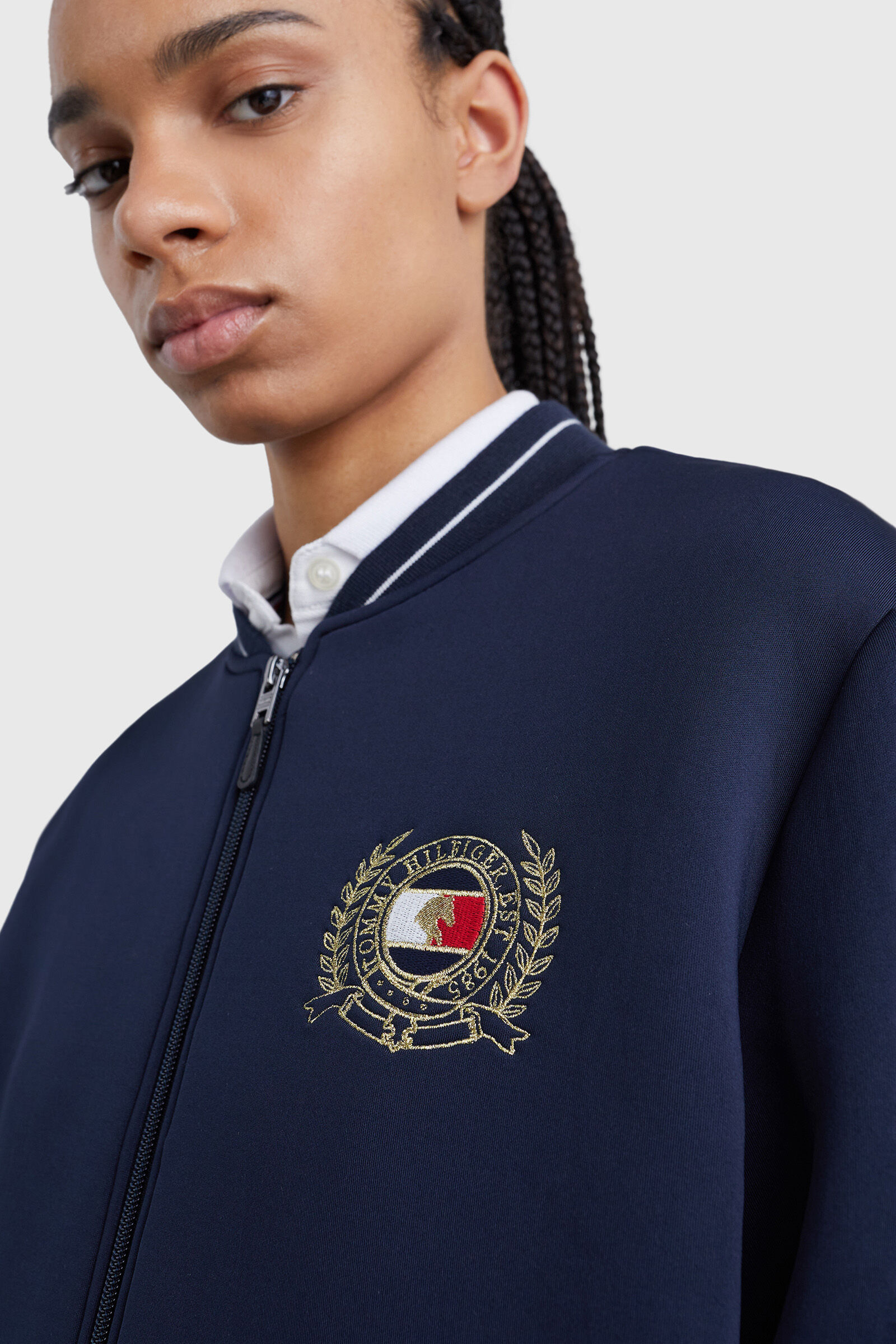 Tommy Hilfiger Equestrian Crest Bomber Sport Jacket horze.ie