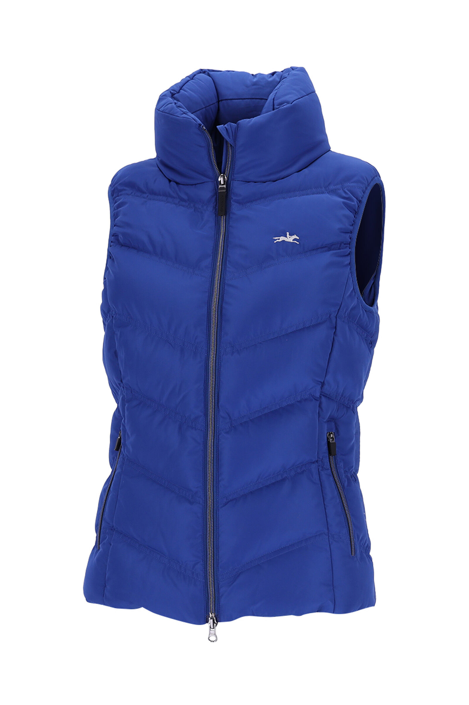Navy blue puffer vest womens outlet