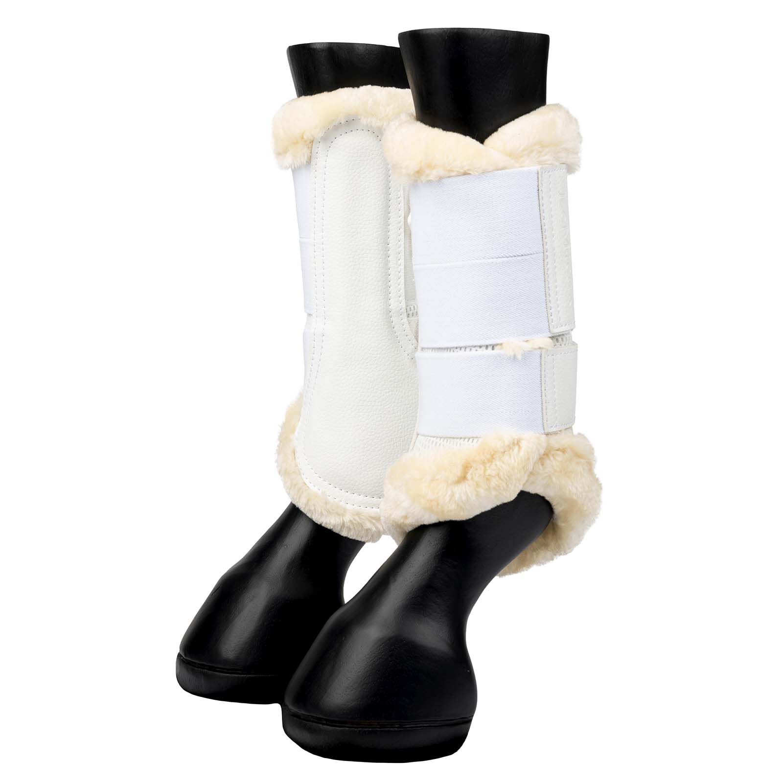 Fur lined brushing boots shop