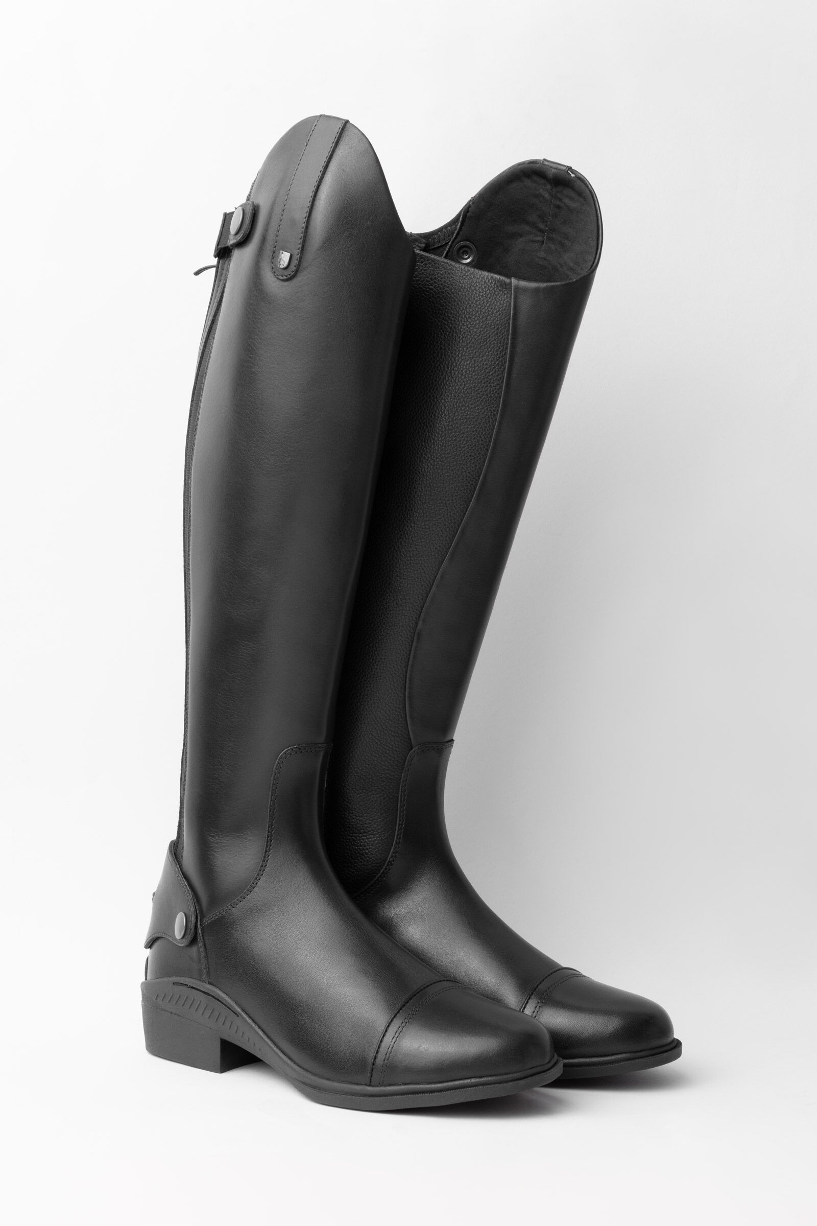 Womens tall leather boots on sale store