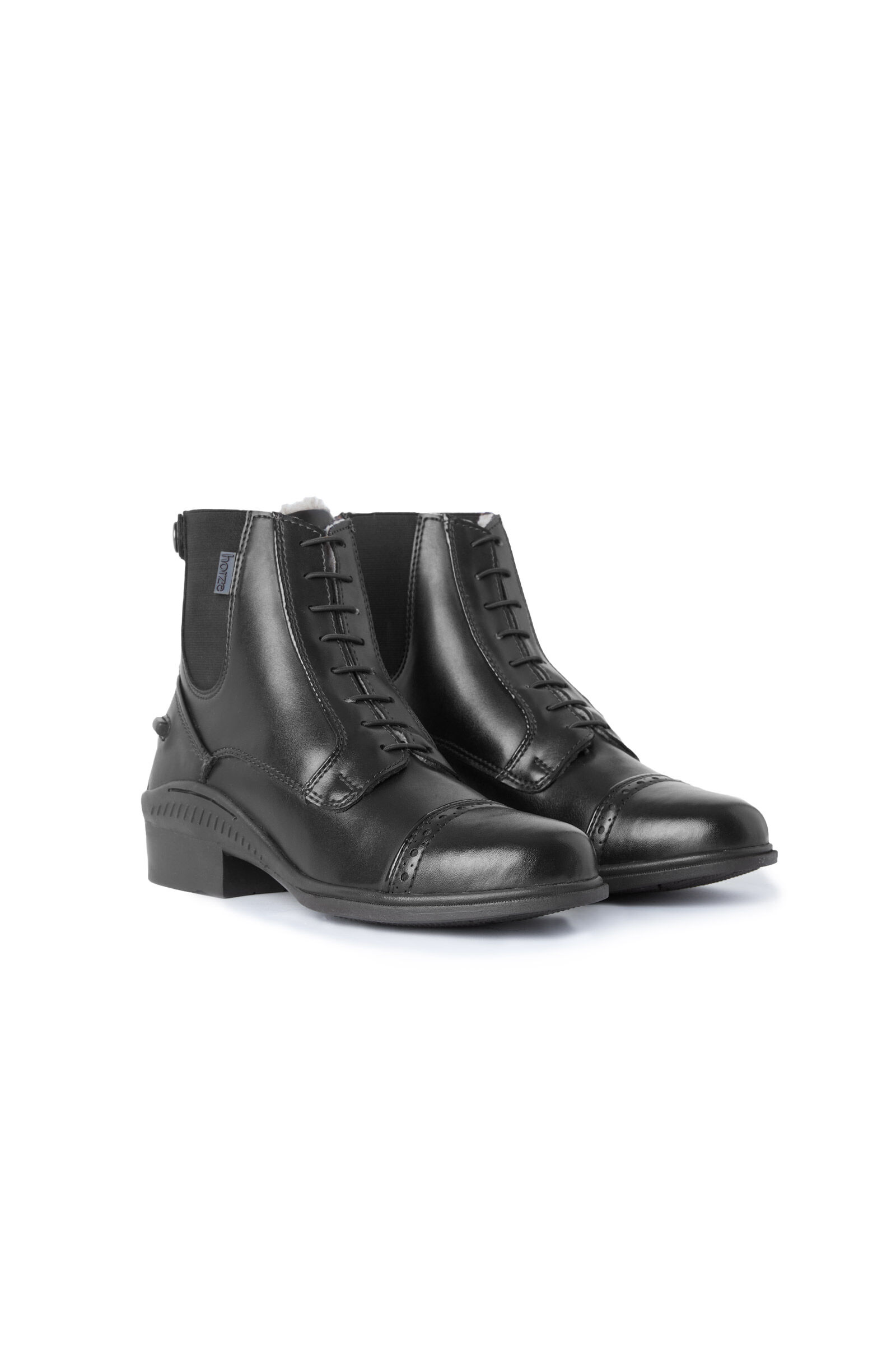 Riding top ankle boots