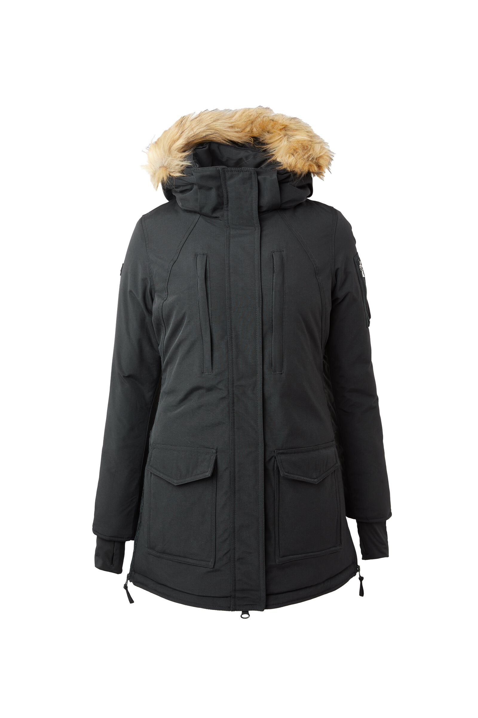 Horze Brooke Women s Long Parka Riding Jacket horze.ie
