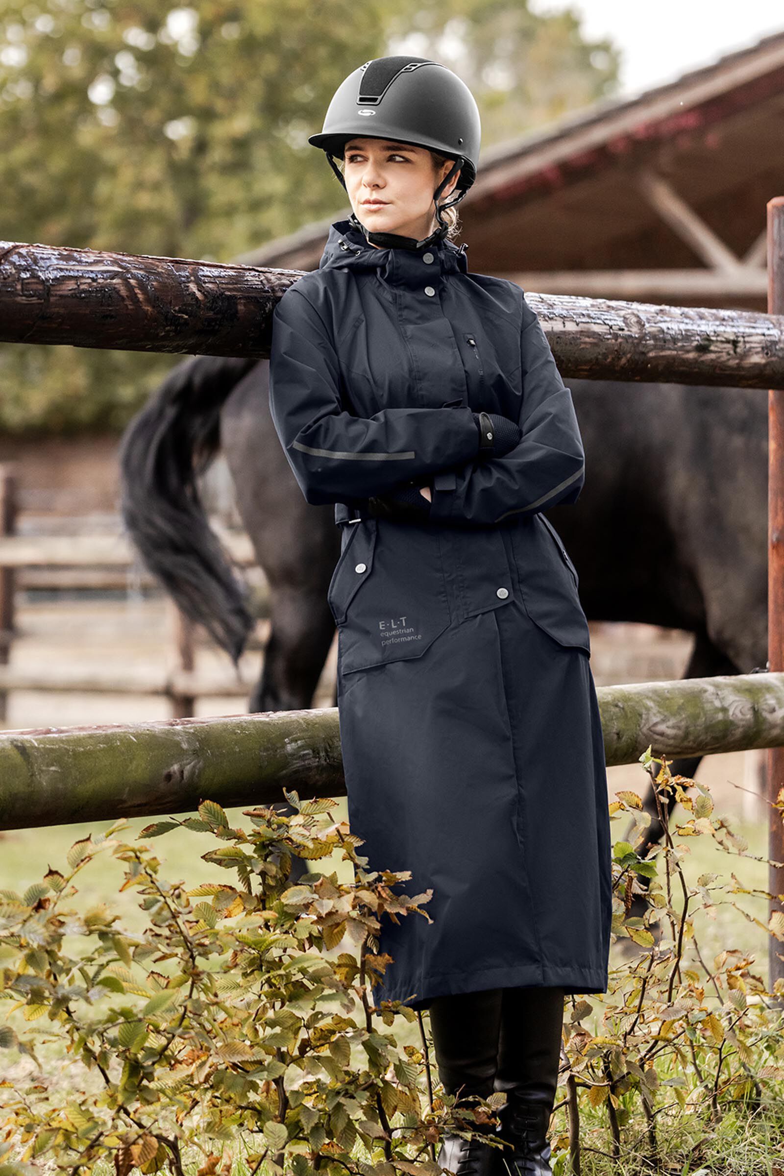 Waterproof riding raincoat cheap