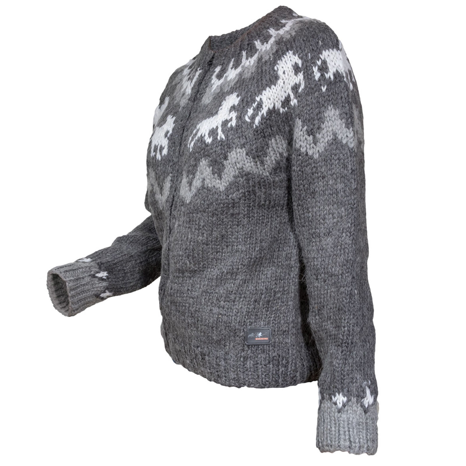 Karlslund Tolta Wool Zip Sweater