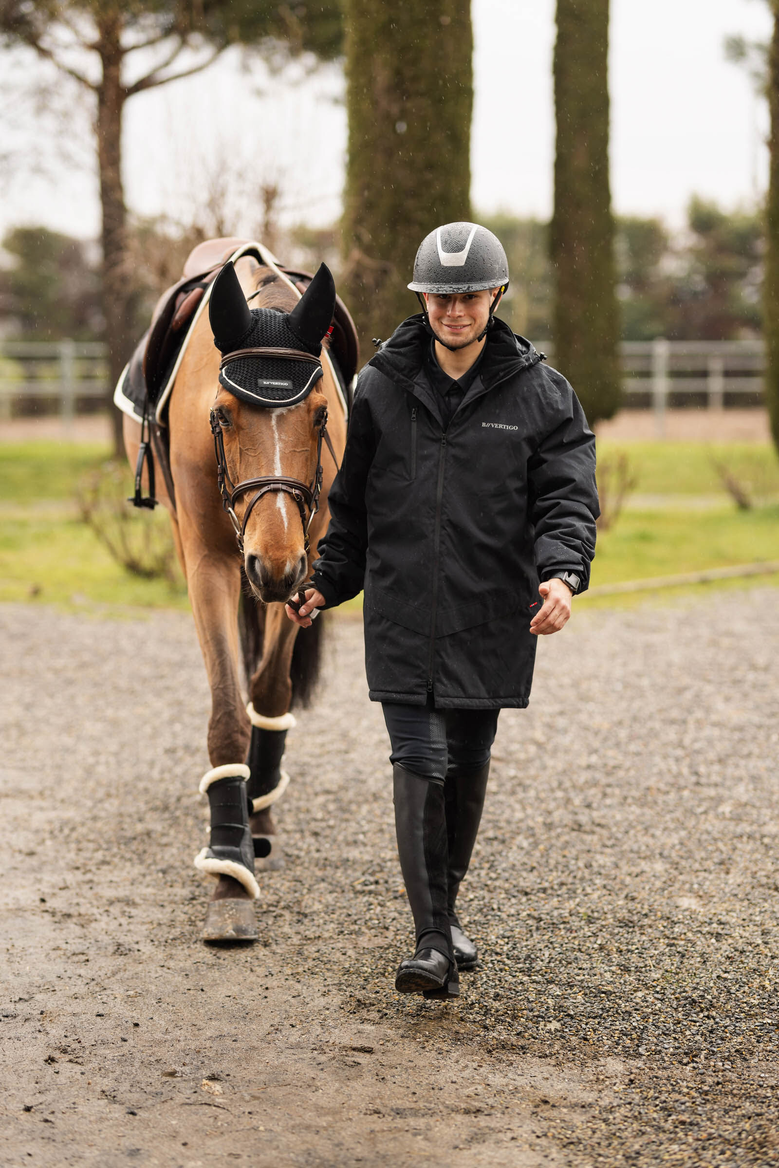 B Vertigo Milo Men s Waterproof Parka Riding Jacket horze.ie