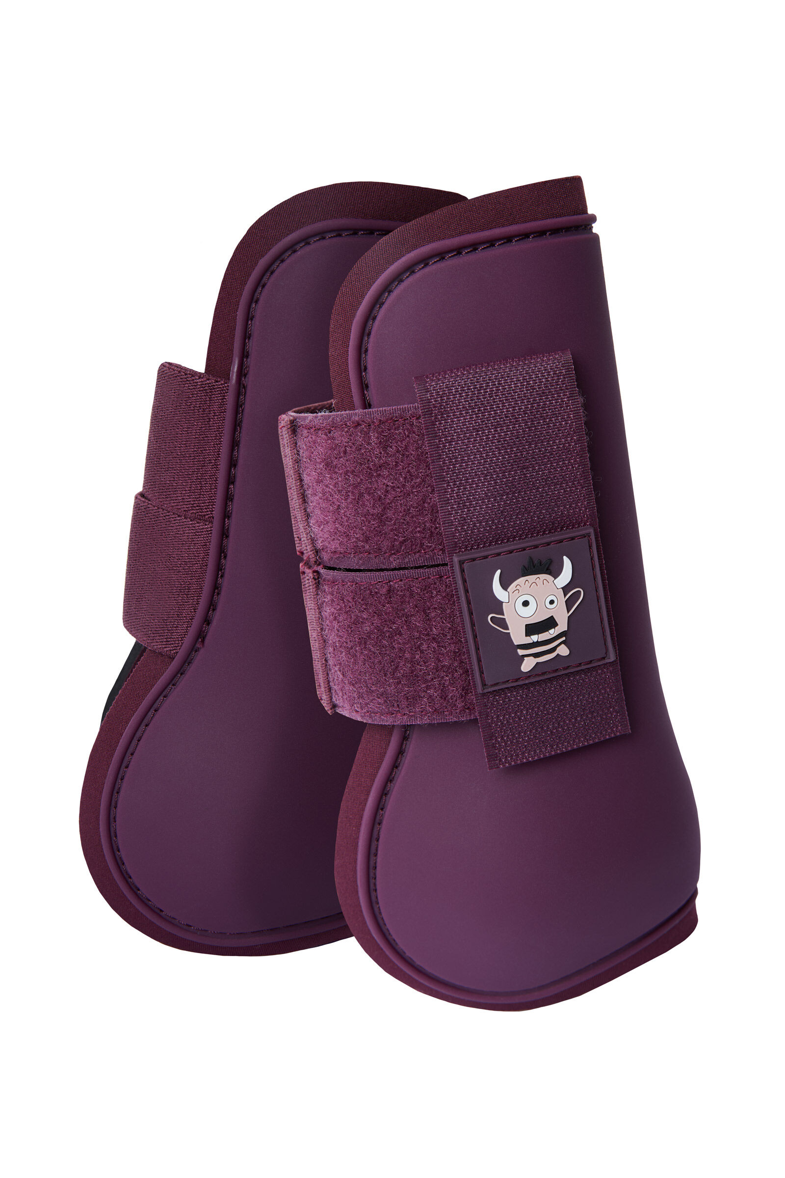 Purple brushing boots store
