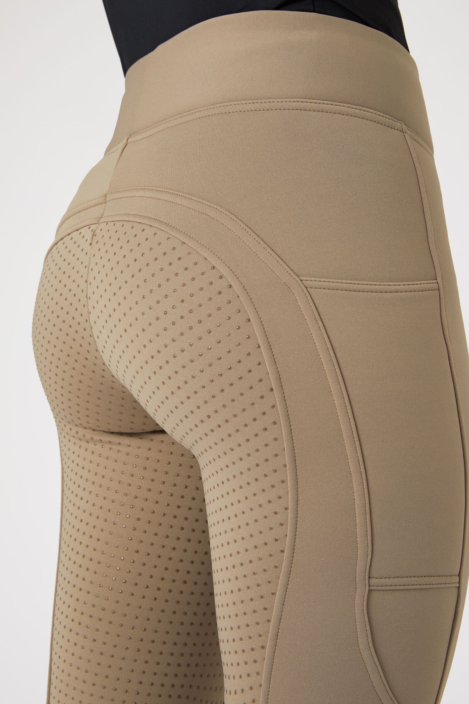 Horze Active Women s Full Grip Winter Riding Tights with Phone Pocket horze.ie