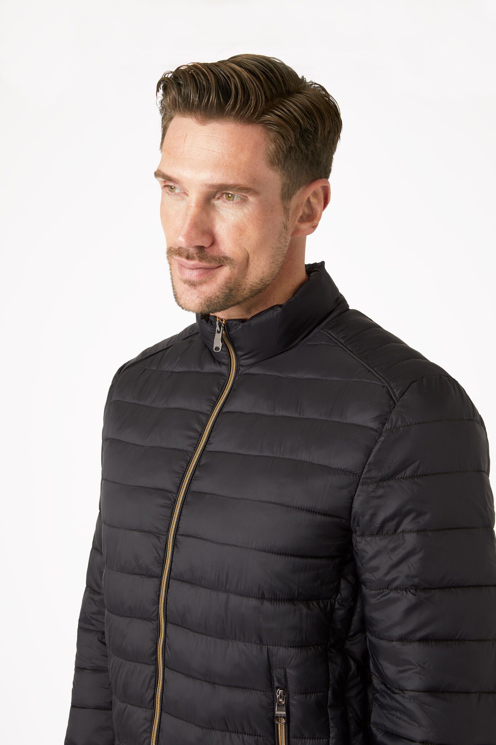 Mens quilted deals riding jacket