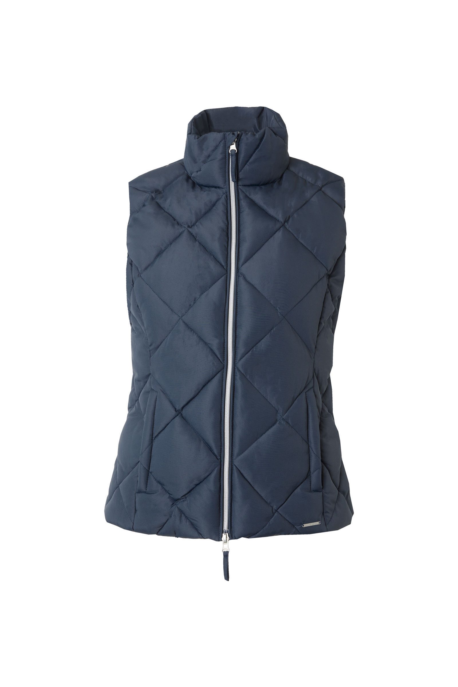 Navy blue down vest 2025