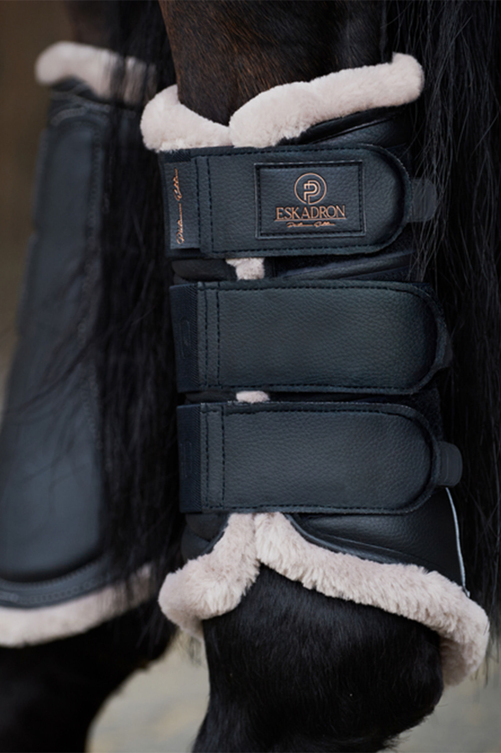 Eskadron faux fur boots top