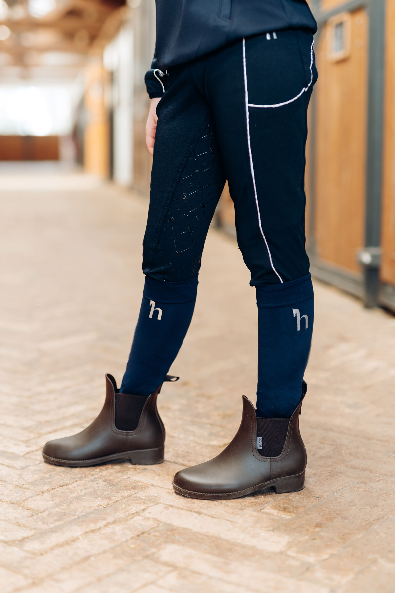 Rubber discount jodhpur boots