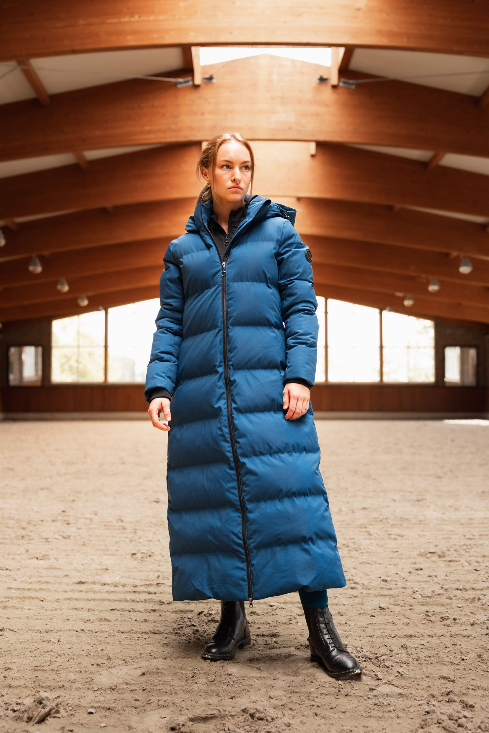 Horze Paloma Women s Long Padded Coat horze.ie