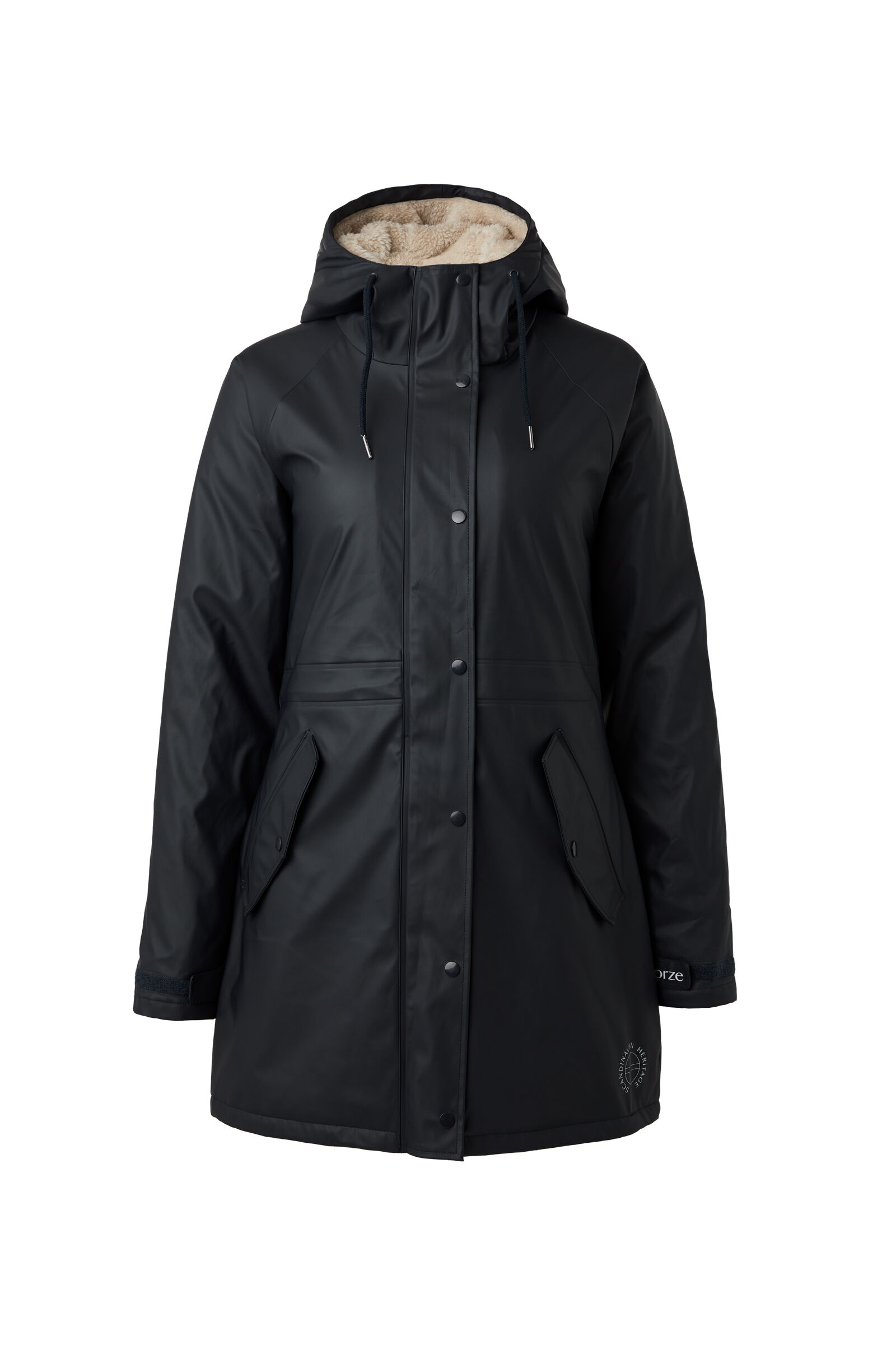 Horze Dania Women s Winter Raincoat with Fleece Lining